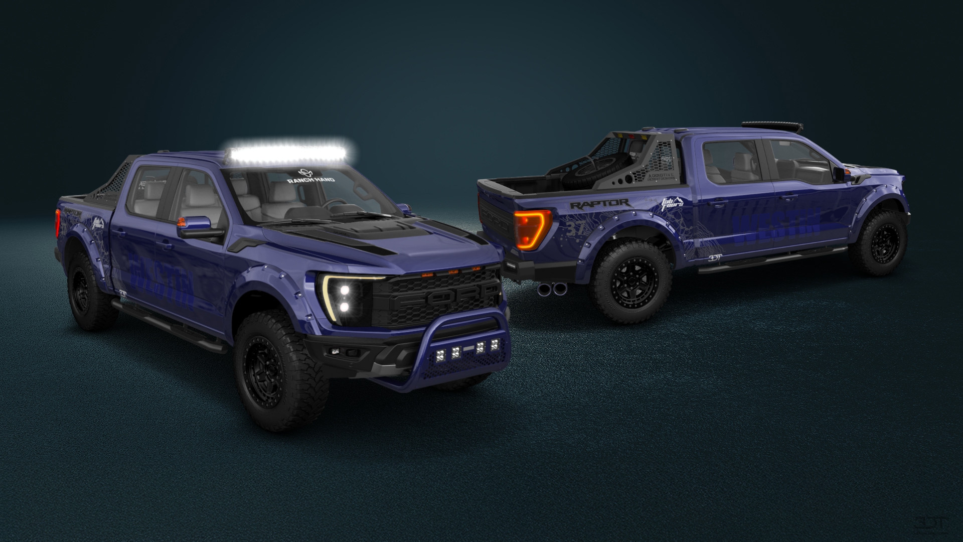 Ford F-150 Raptor 4 Door pickup truck 2021