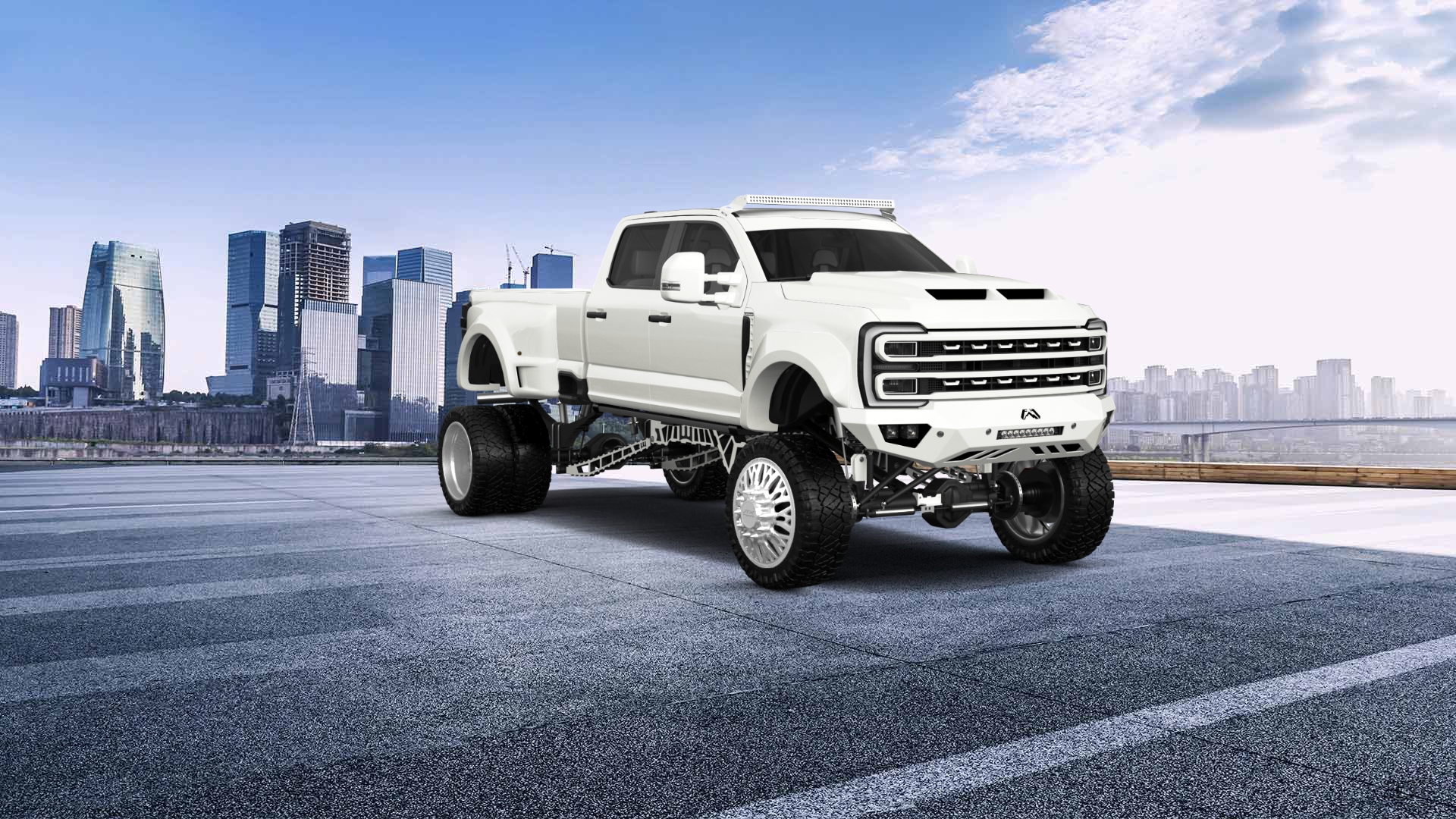 Ford F-350 DRW Crew Cab 4 Door pickup truck 2023 tuning