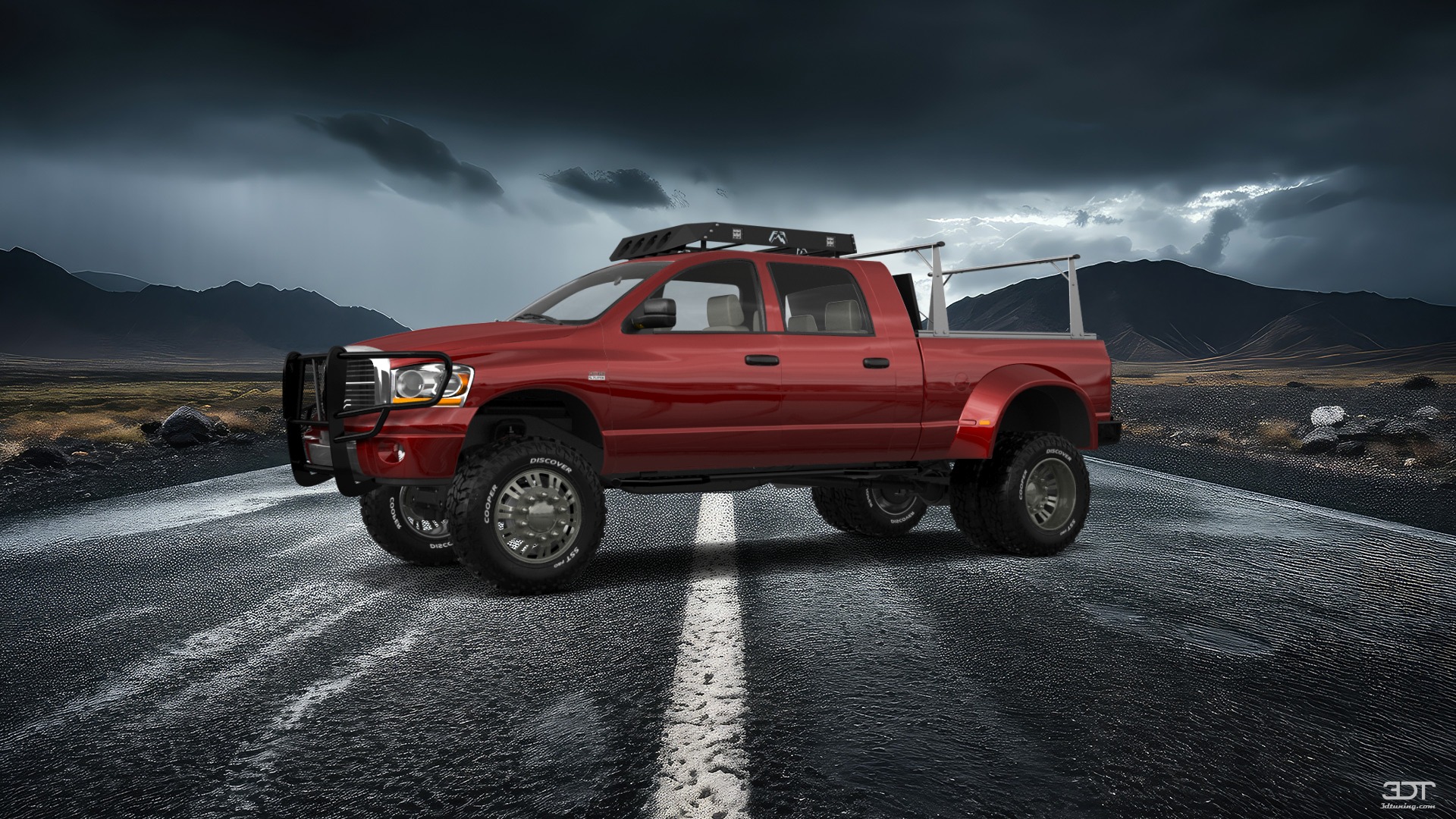 Dodge Ram 3500 Dually 4 Door pickup truck 2007