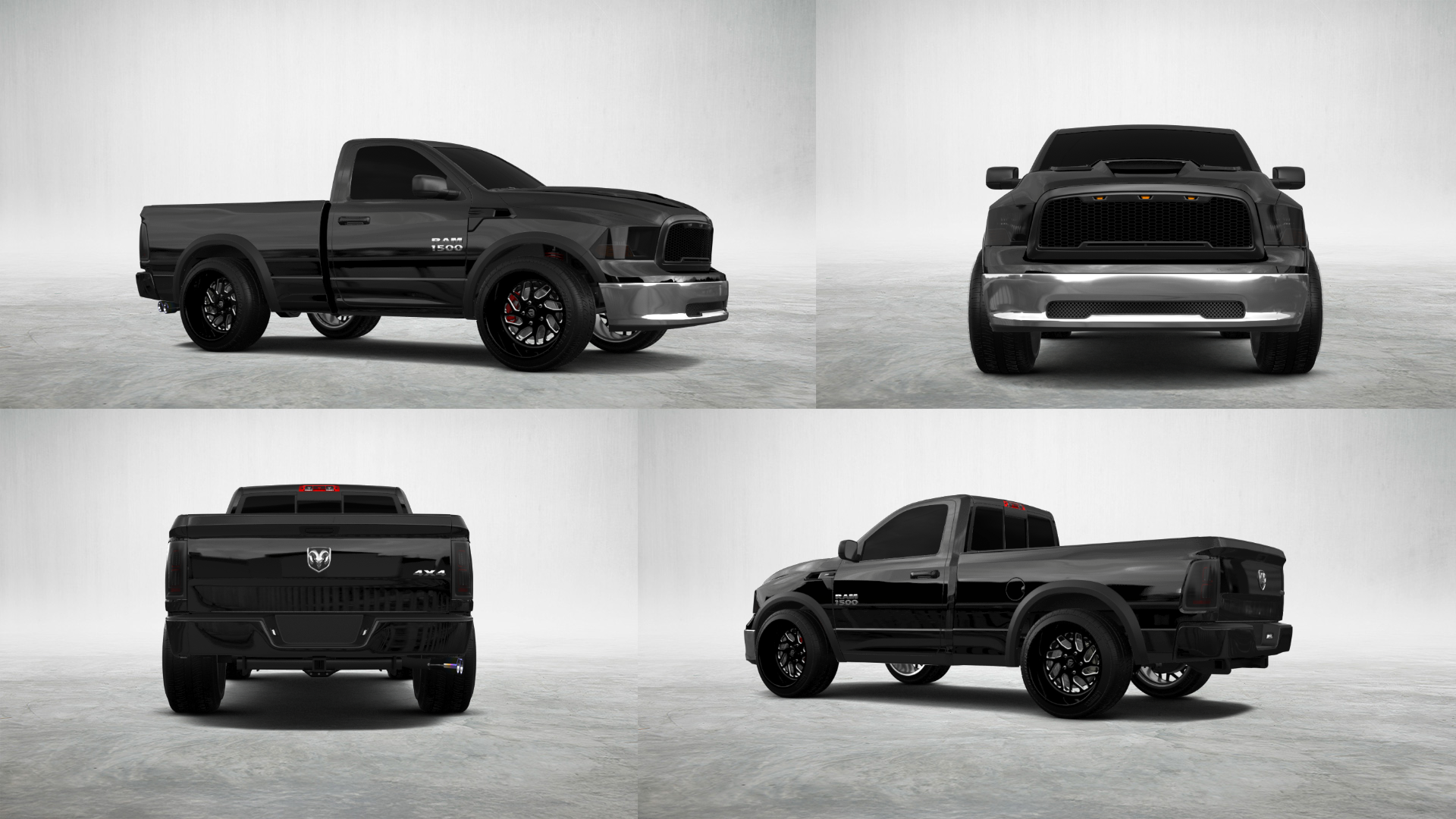 Dodge Ram 1500 6.4' box Regular Cab 2 Door pickup truck 2009