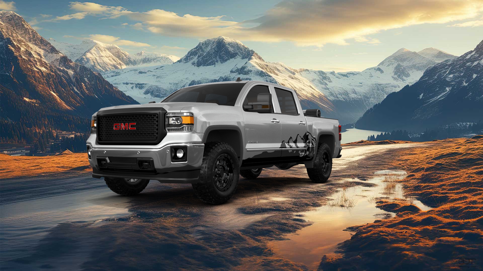 GMC Sierra 4 Door pickup truck 2014
