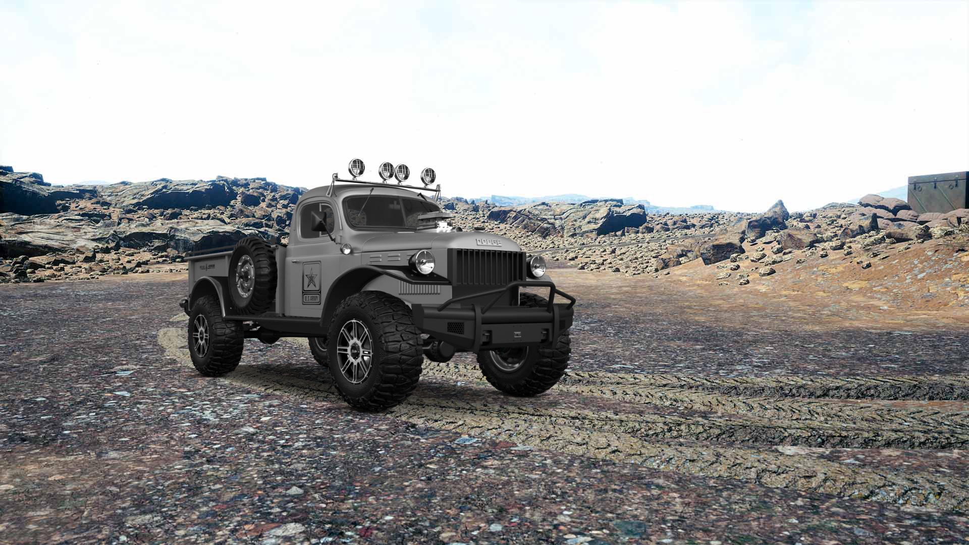 Dodge Power Wagon 2 Door pickup truck 1947