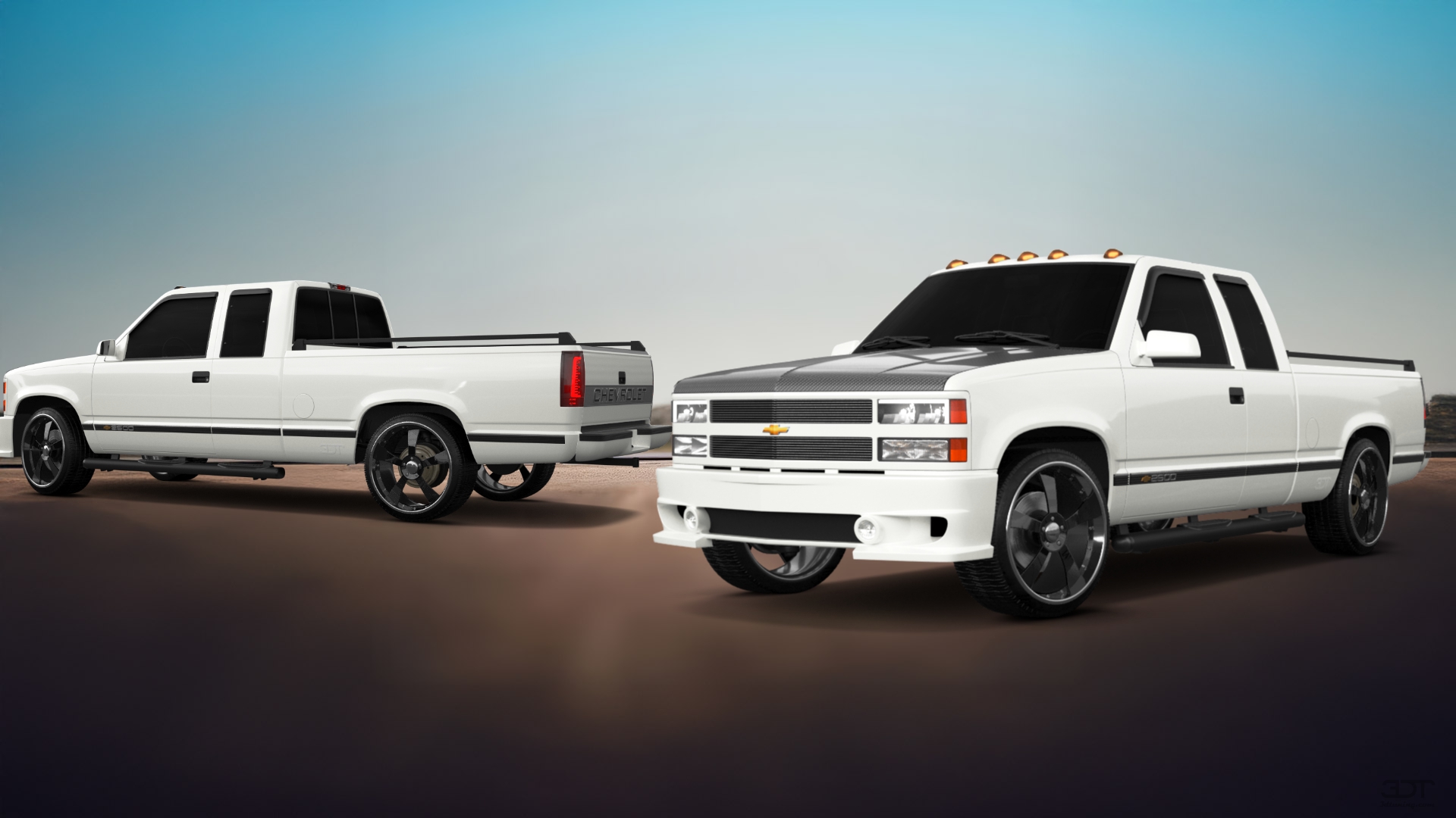 Chevrolet K2500 Extended Cab Pickup 1989 tuning