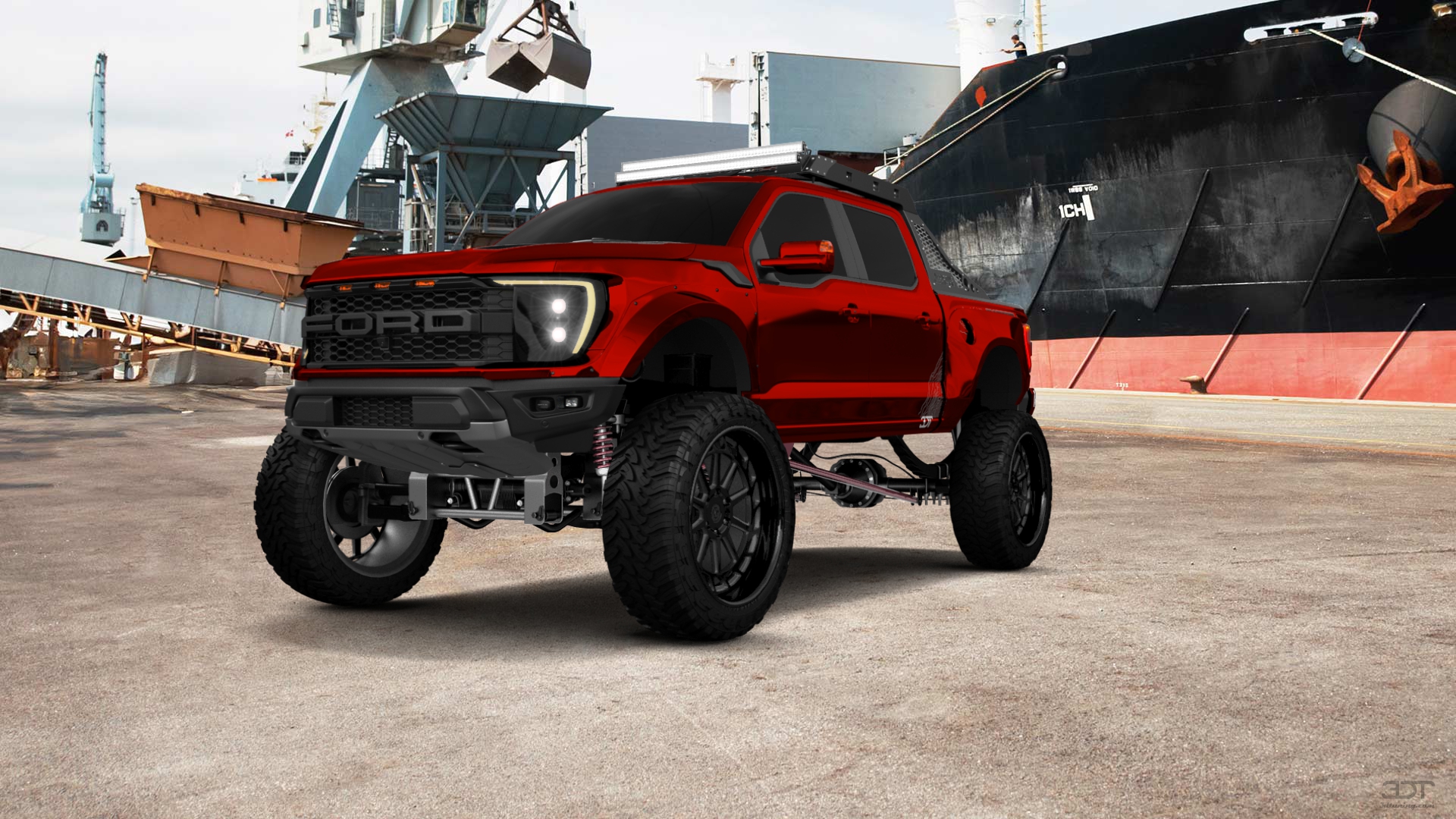 Ford F-150 Raptor 4 Door pickup truck 2021 tuning