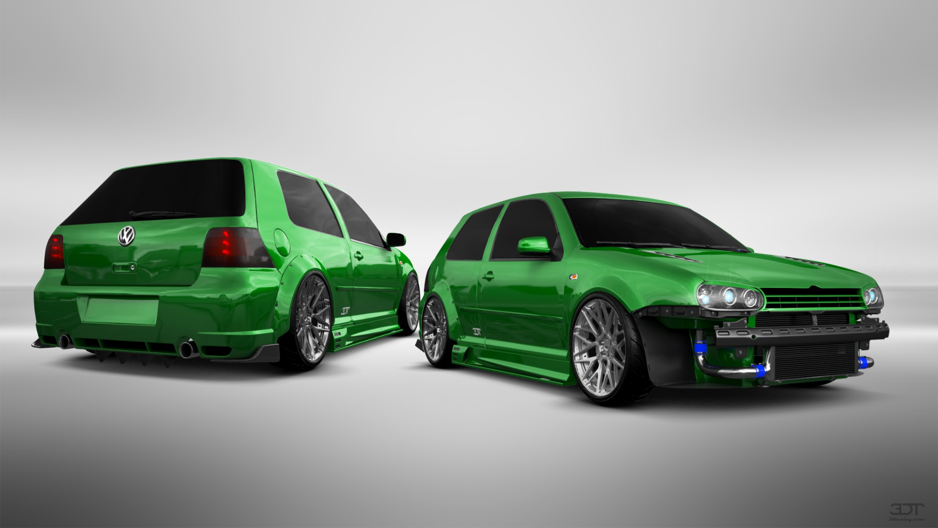 Volkswagen Golf 4 (mk4) 3 Door Hatchback 1997 tuning