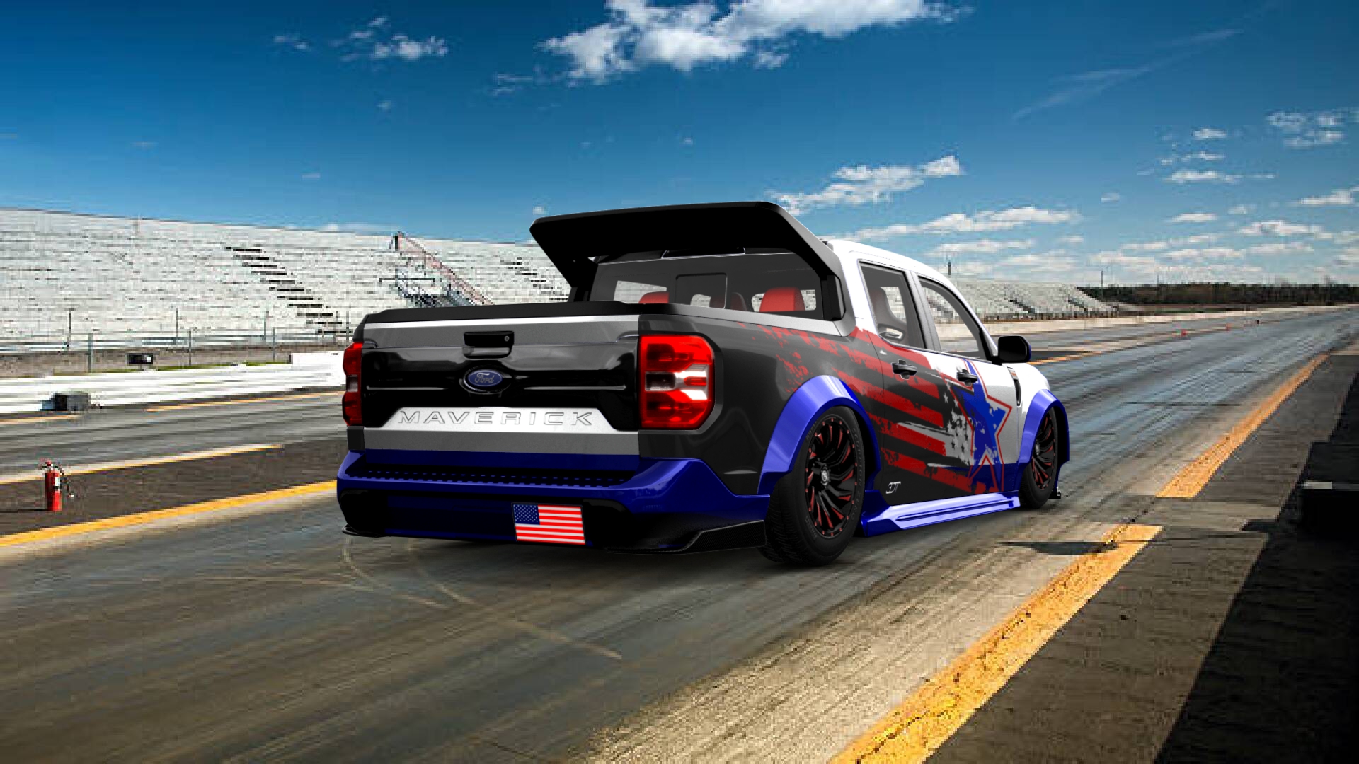 Ford Maverick 4 Door pickup truck 2022 tuning
