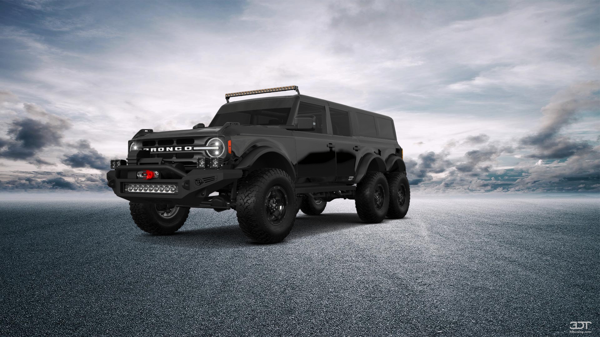 Ford Bronco 6X6 4 Door pickup truck 2021 tuning