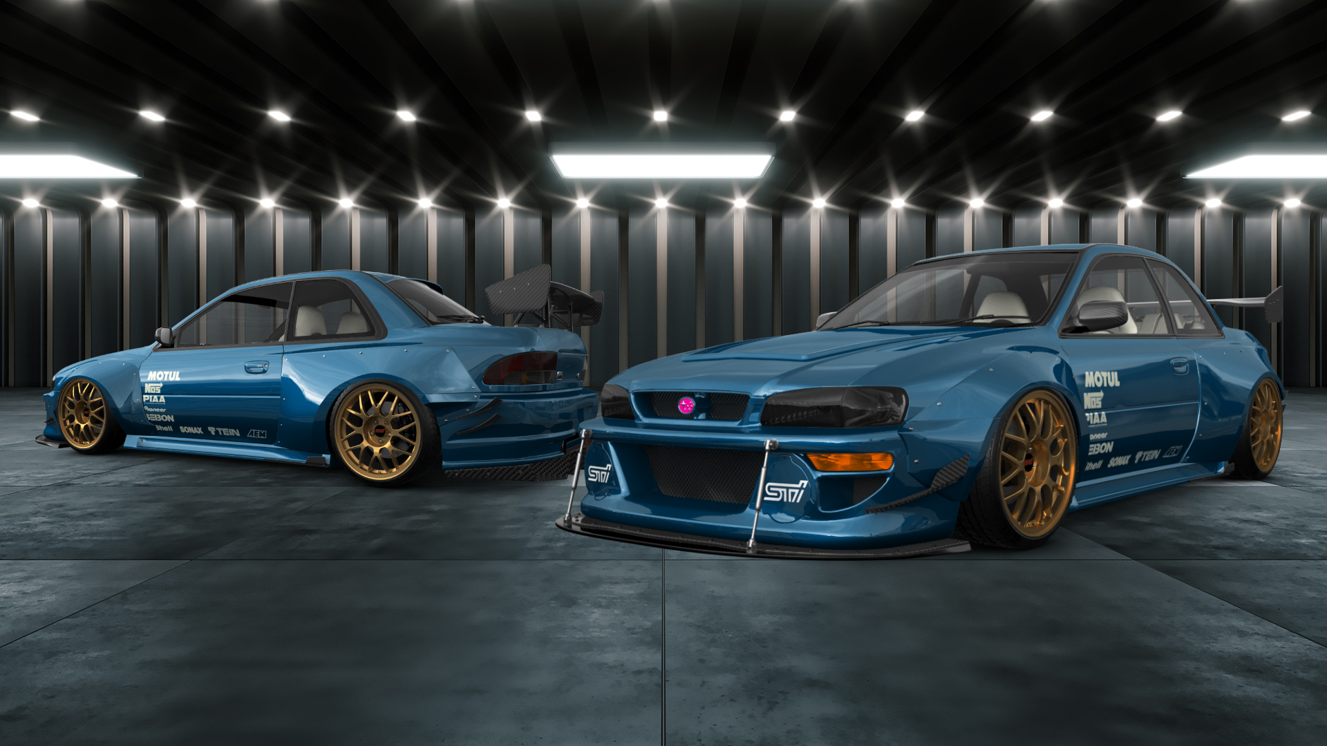 Subaru Impreza WRX STI 22B 2 Door Coupe 2000 tuning