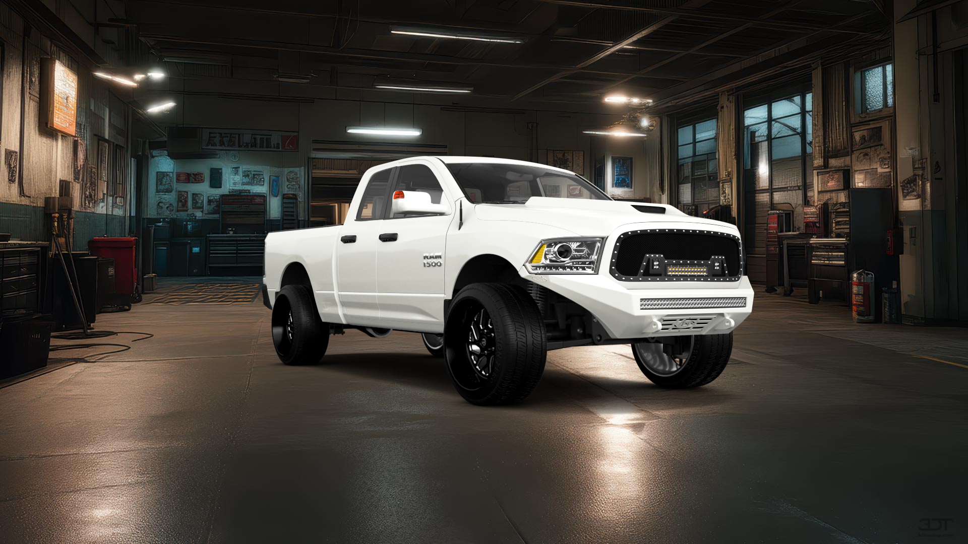 Dodge Ram 1500 Quad-Cab 4 door 2014 tuning