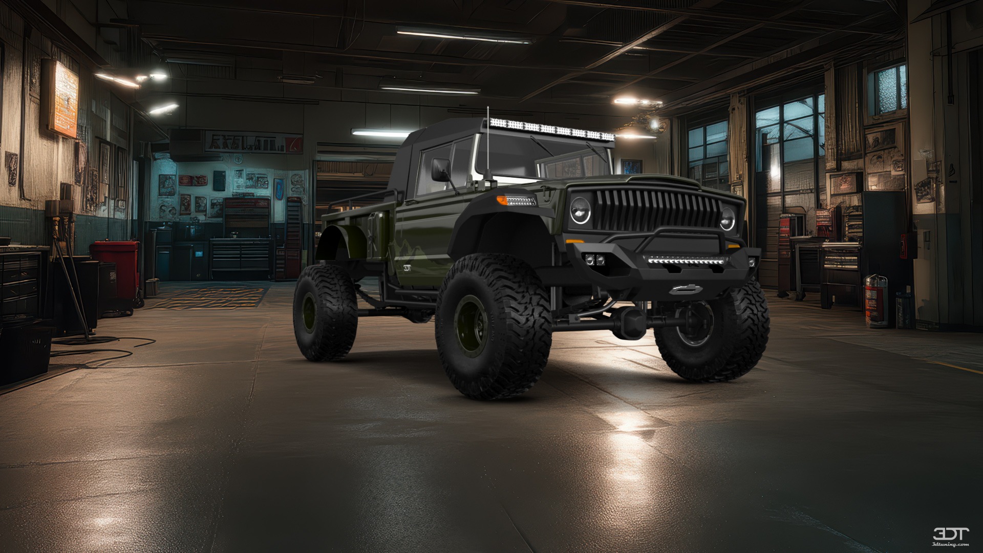Jeep Kaiser M715 2 Door pickup truck 1968 tuning