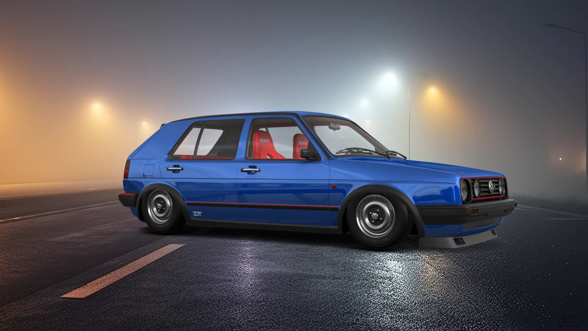 Volkswagen Golf Mk2 5 Door Hatchback 1983 tuning