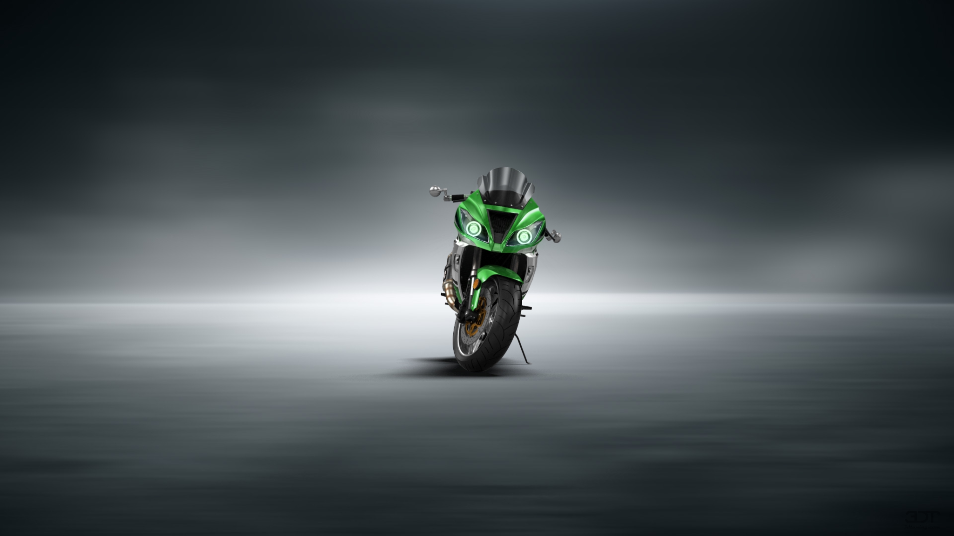 Kawasaki Ninja ZX 6R Sport Bike 2015 tuning