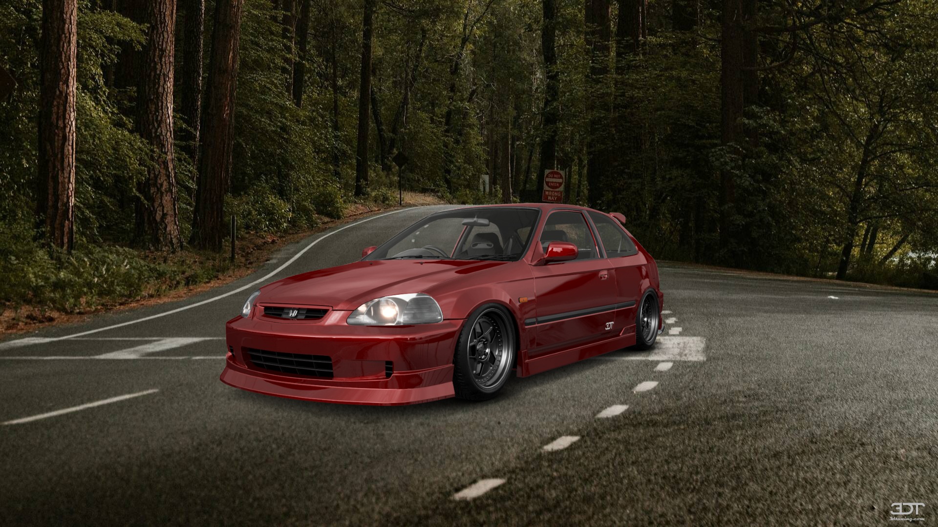 Honda Civic 3 Door Hatchback 1997 tuning