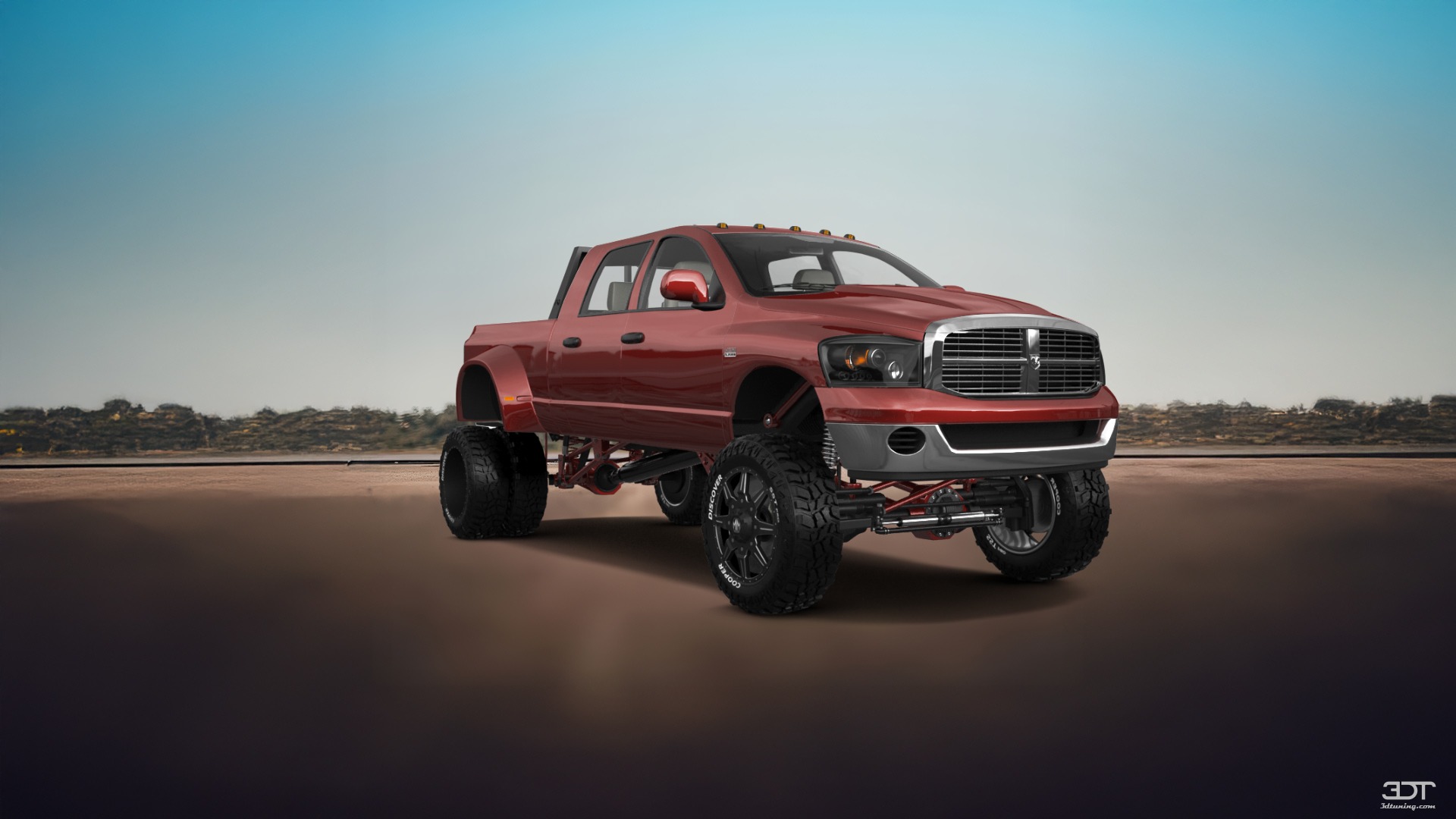 Dodge Ram 3500 Dually 4 Door pickup truck 2007 tuning