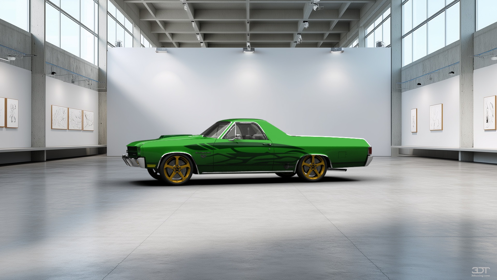 Chevrolet El Camino SS-454 Coupe 1970 tuning