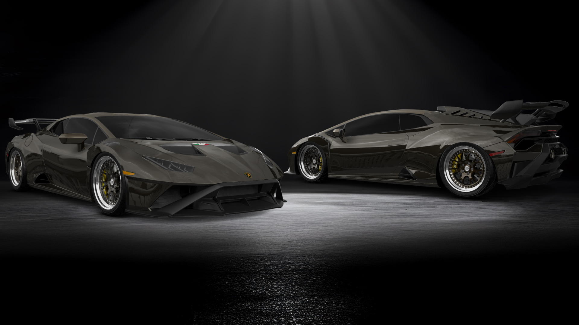 Lamborghini Huracan 2 Door Coupe 2014 tuning