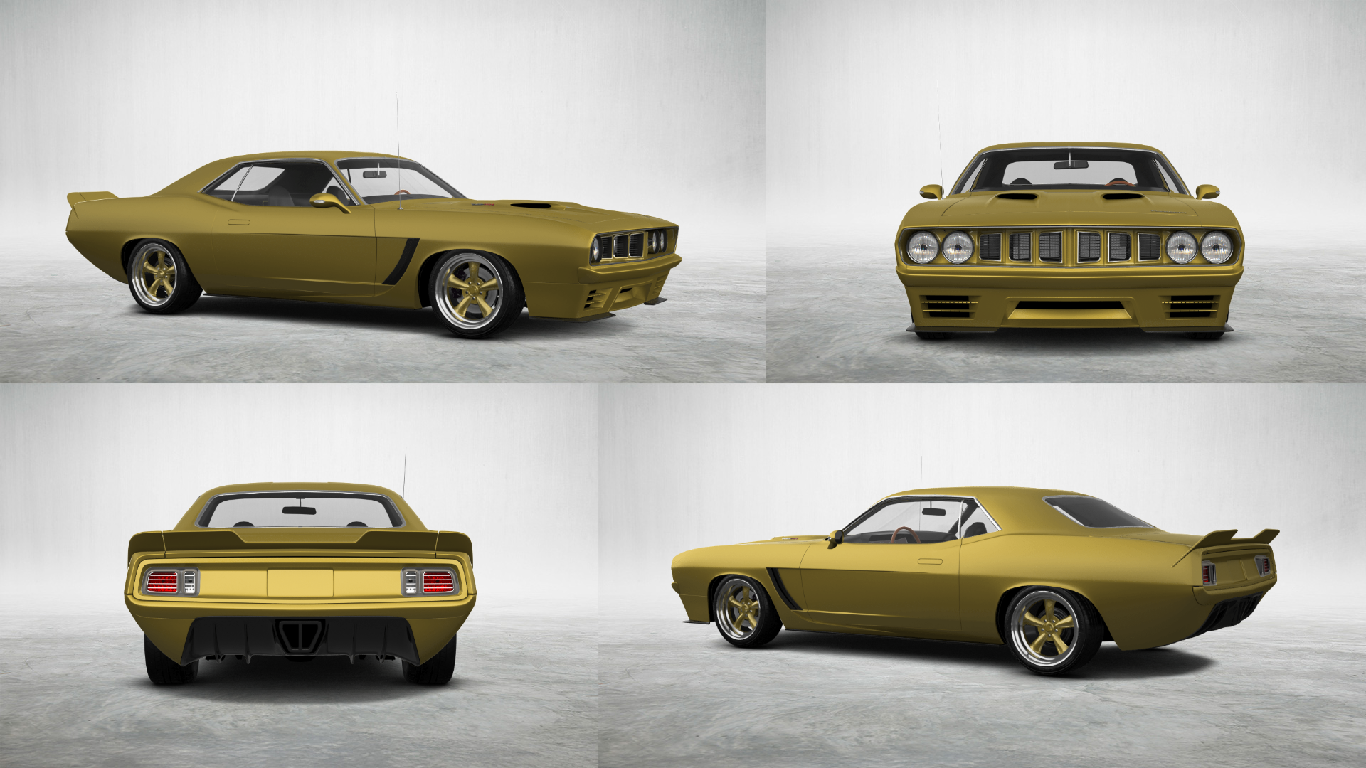 Tuning Plymouth Barracuda 2 Door Hardtop 1970