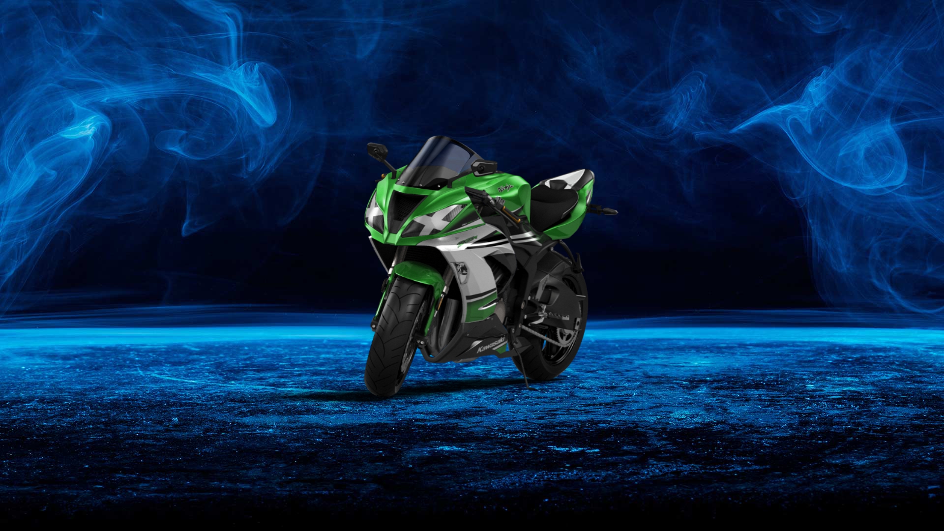 Kawasaki Ninja ZX 6R Sport Bike 2015 Imágenes