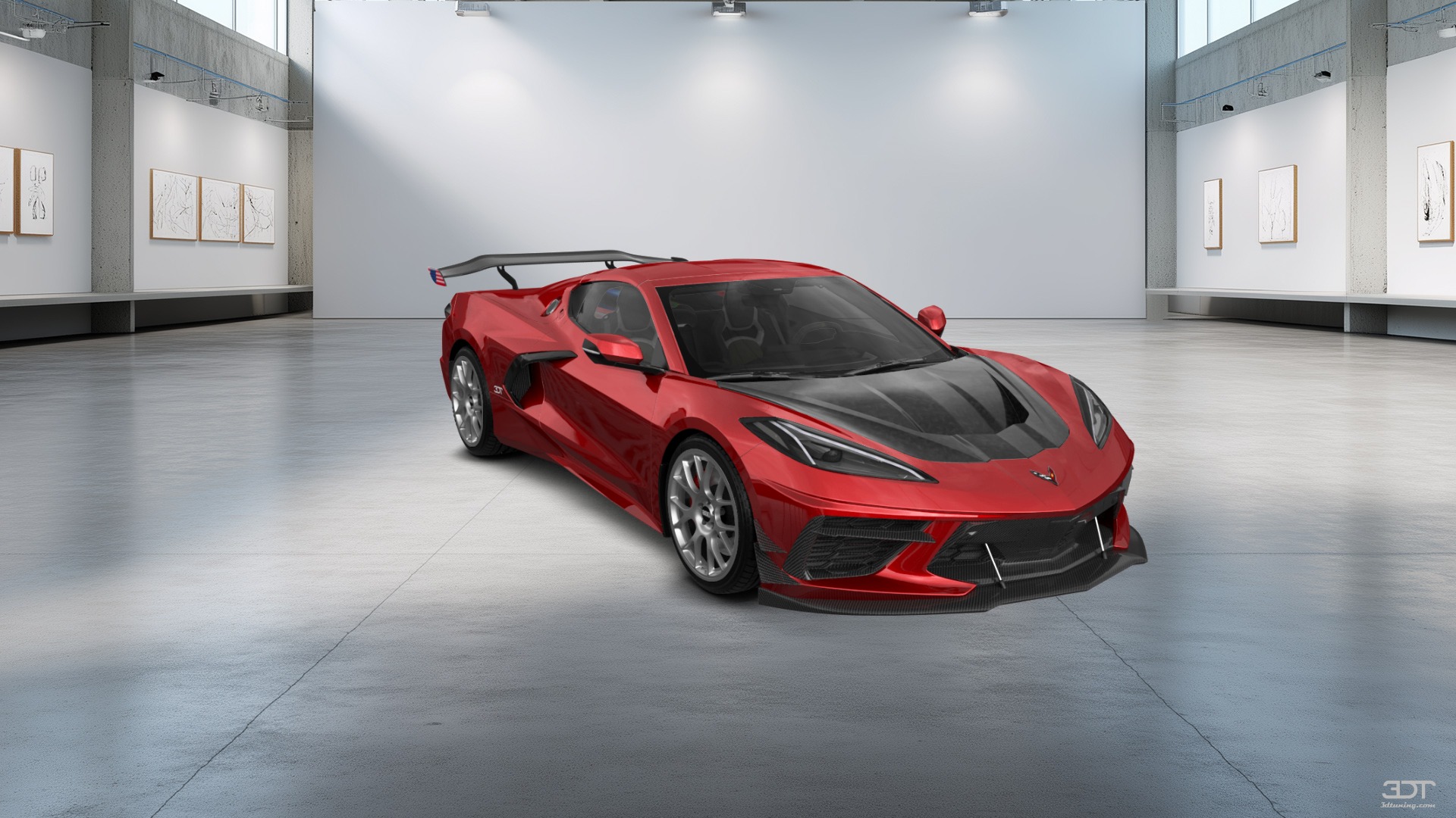 Chevrolet Corvette 2 door targa top 2020 tuning