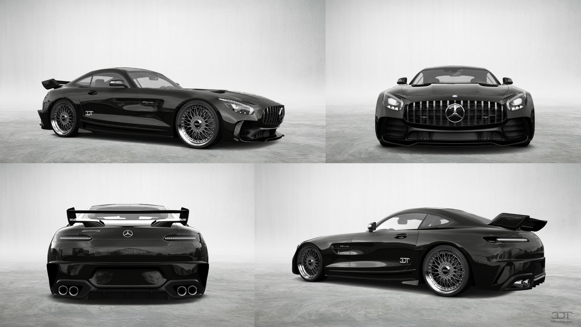 Mercedes AMG GT 2 door fastback coupe 2016