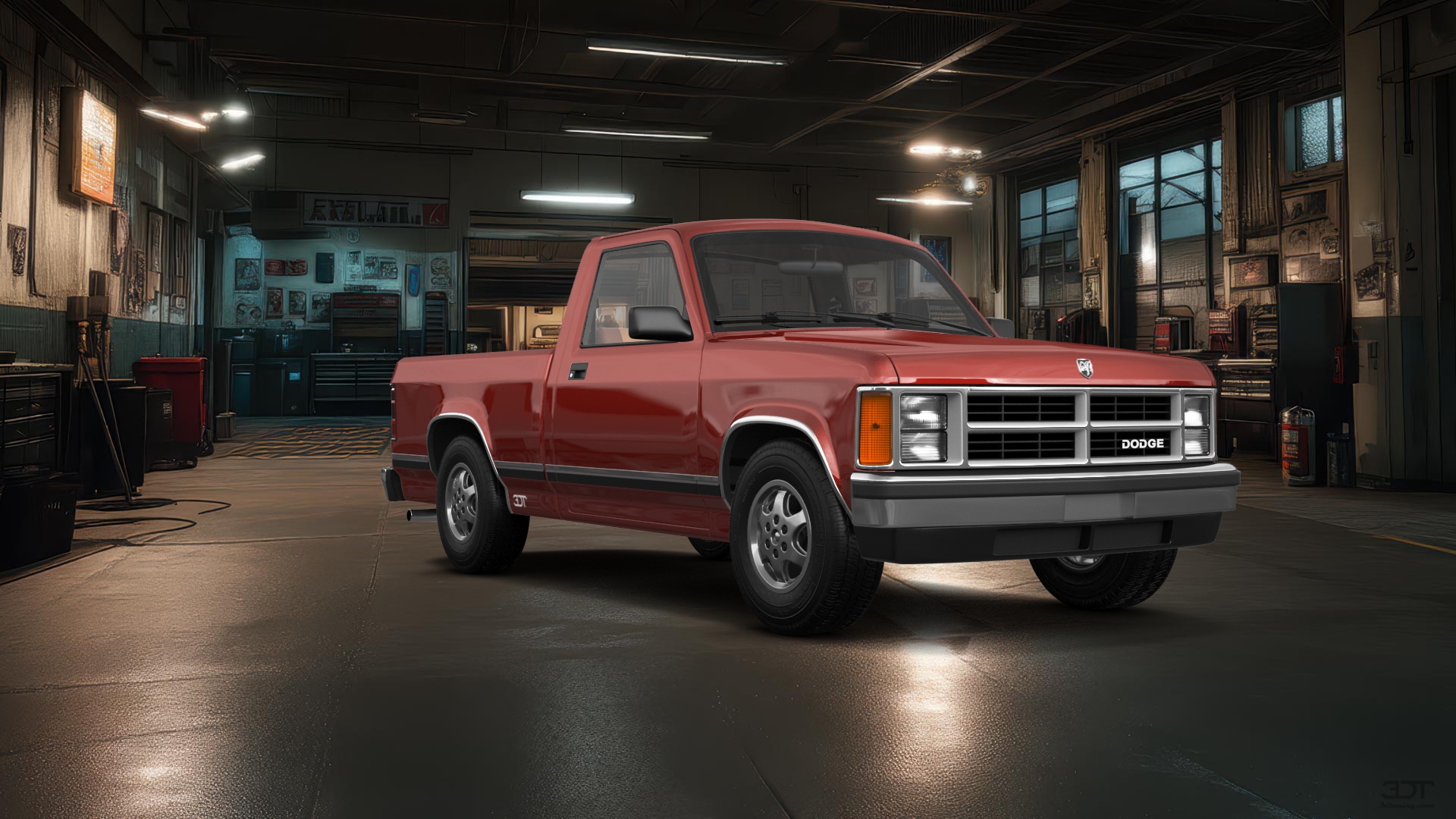 Dodge Dakota Regular Cab 2 Door pickup truck 1987 tuning