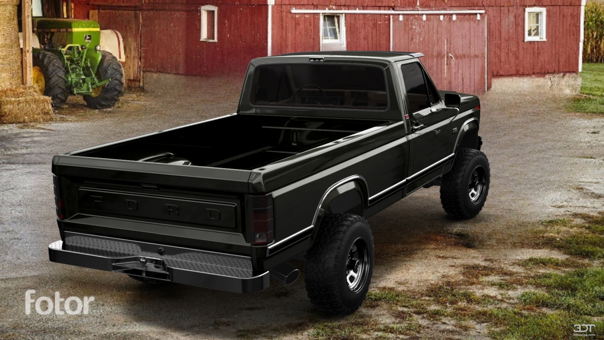 Ford F-150 2 Door pickup truck 1986 tuning