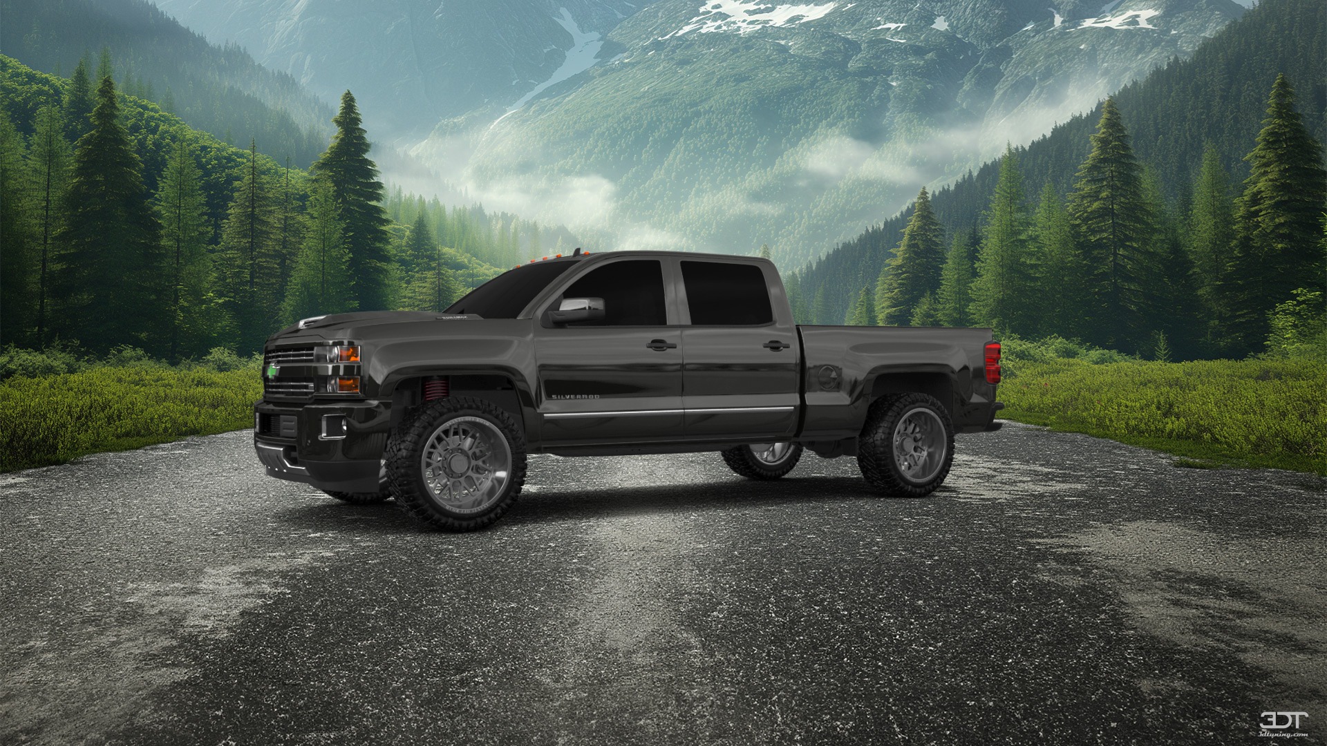 Chevrolet Silverado 2500 4 Door pickup truck 2015 tuning