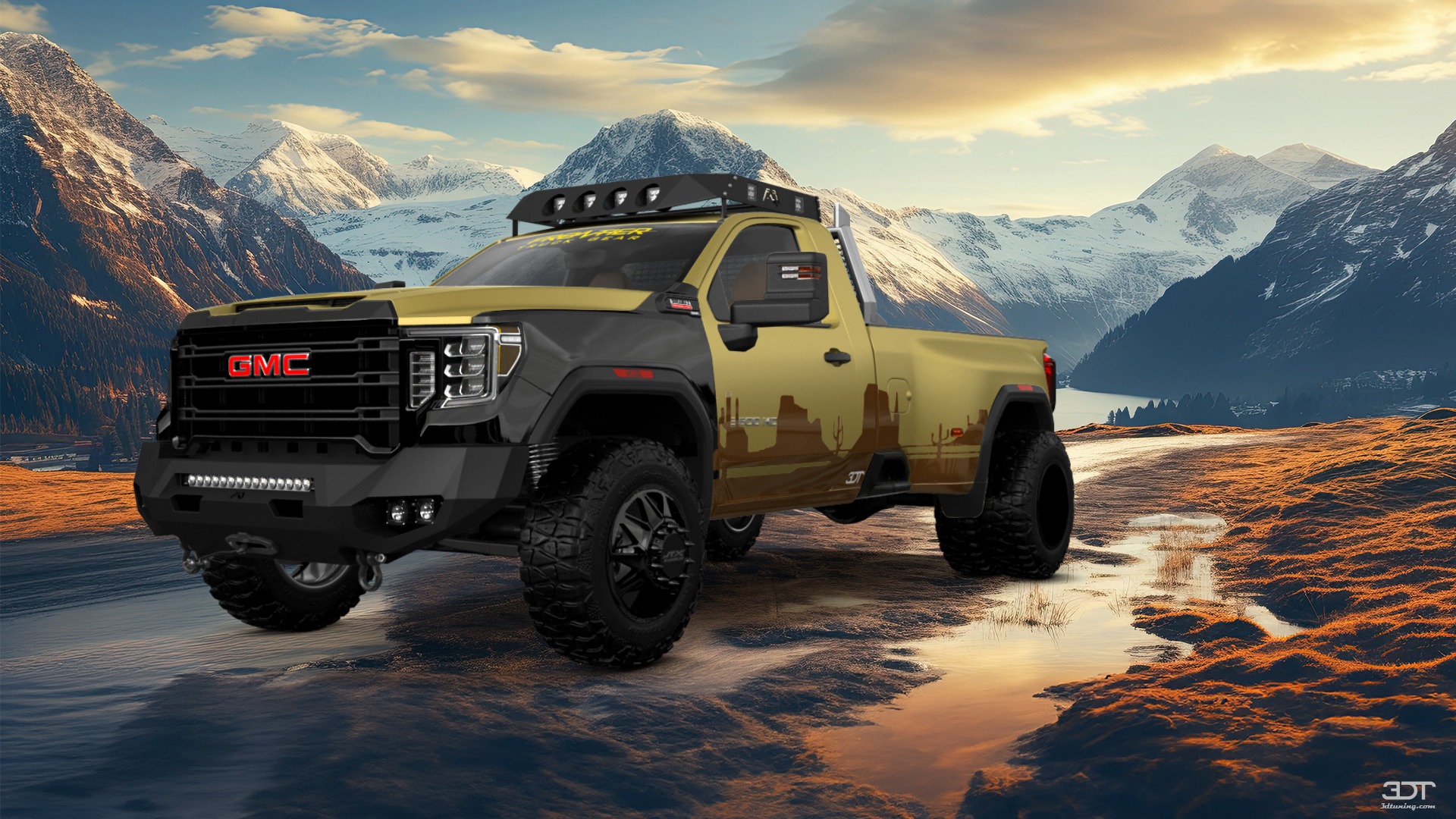 Tuning GMC Sierra 3500 HD 2 Door pickup truck 2020