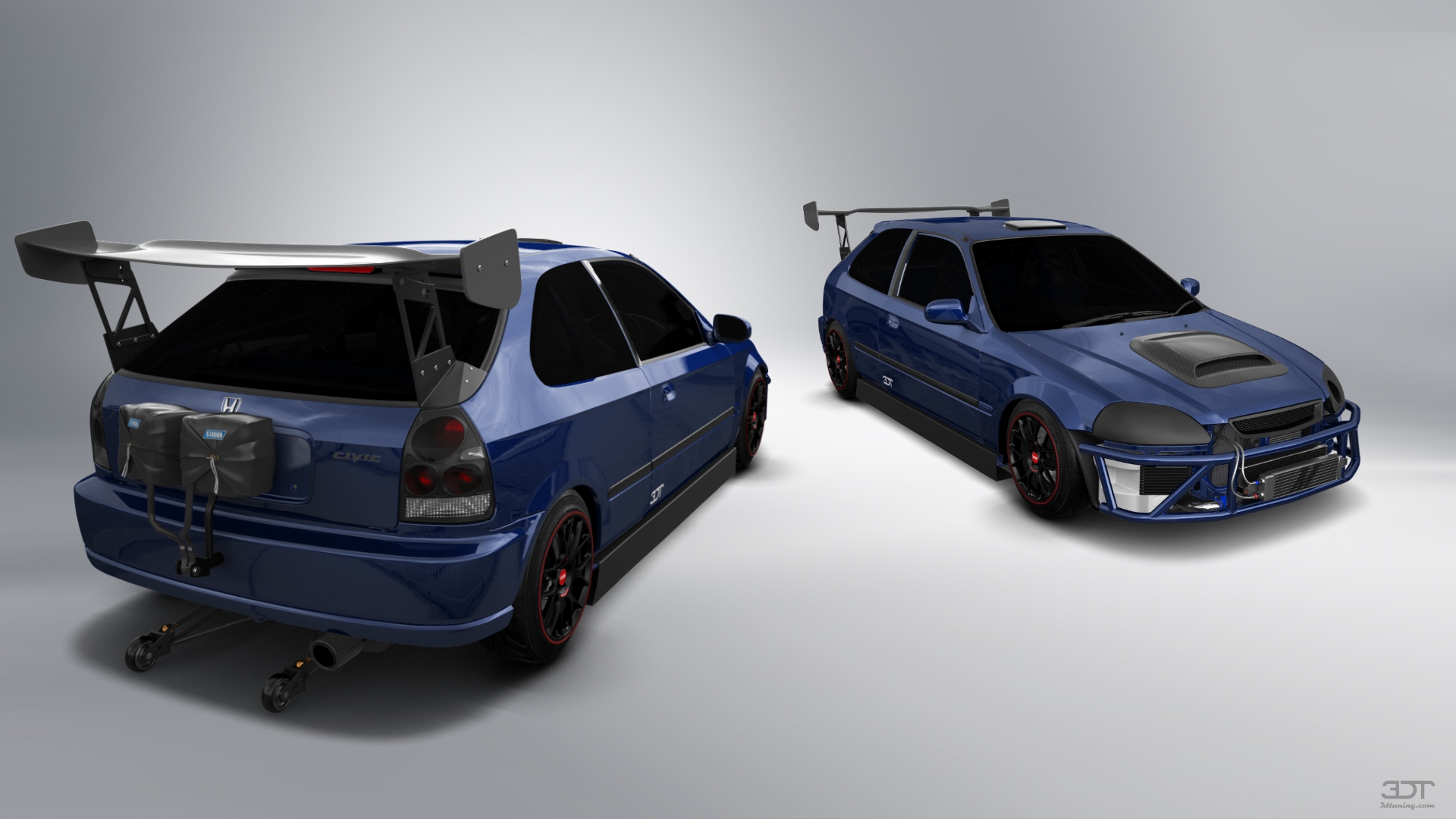 Honda Civic 3 Door Hatchback 1997 tuning