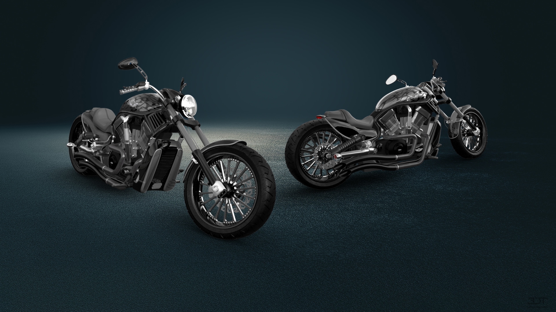 Harley-Davidson Custom Chopper Cruiser 2011 tuning