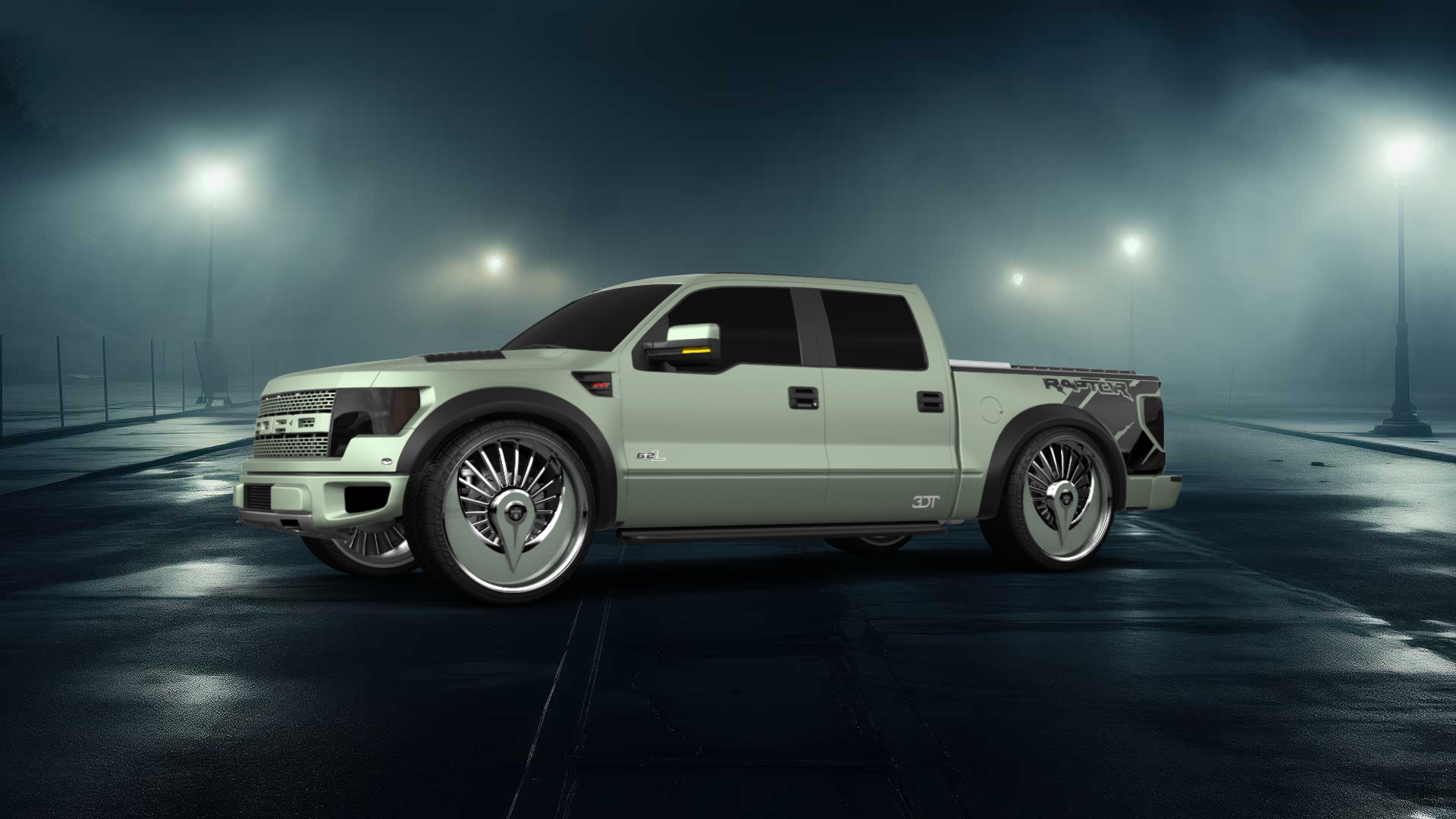Ford F-150 SVT Raptor 4 Door pickup truck 2013 tuning