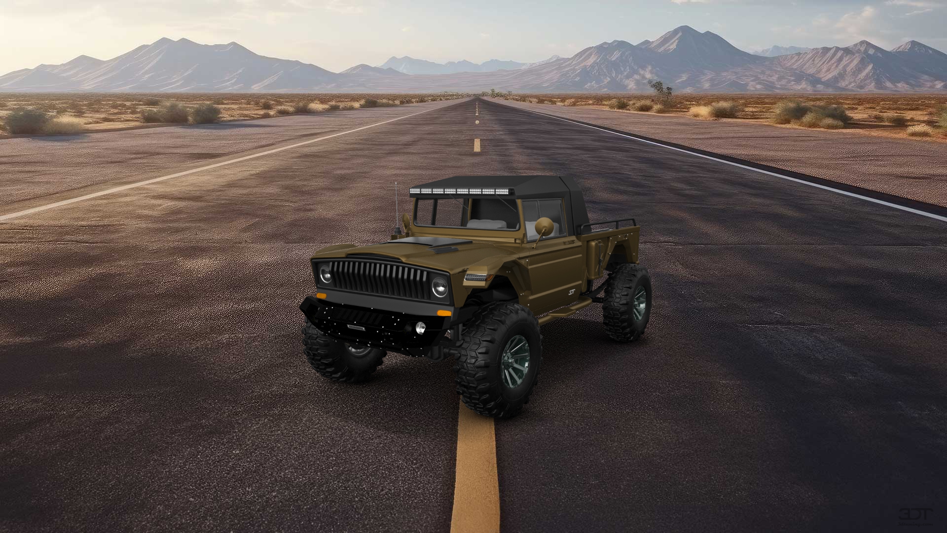 Jeep Kaiser M715 2 Door pickup truck 1968