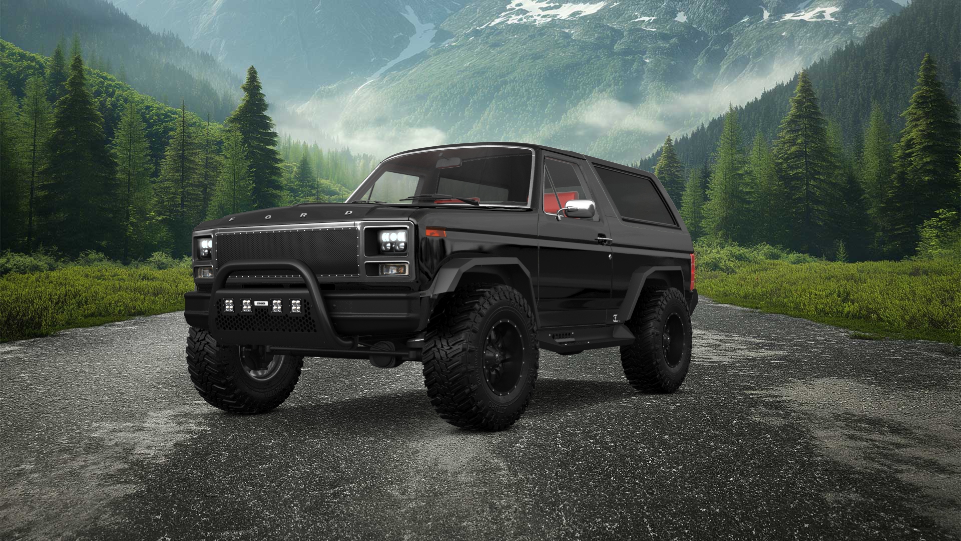 Ford Bronco 3 Door SUV 1980 tuning