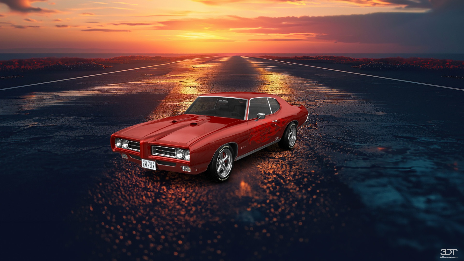 Pontiac GTO 2 Door Coupe 1969 tuning