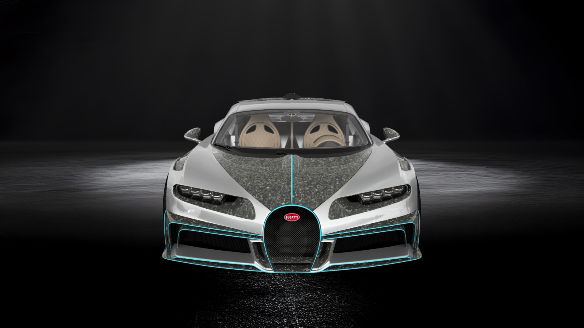 Bugatti Chiron 2 Door Coupe 2016