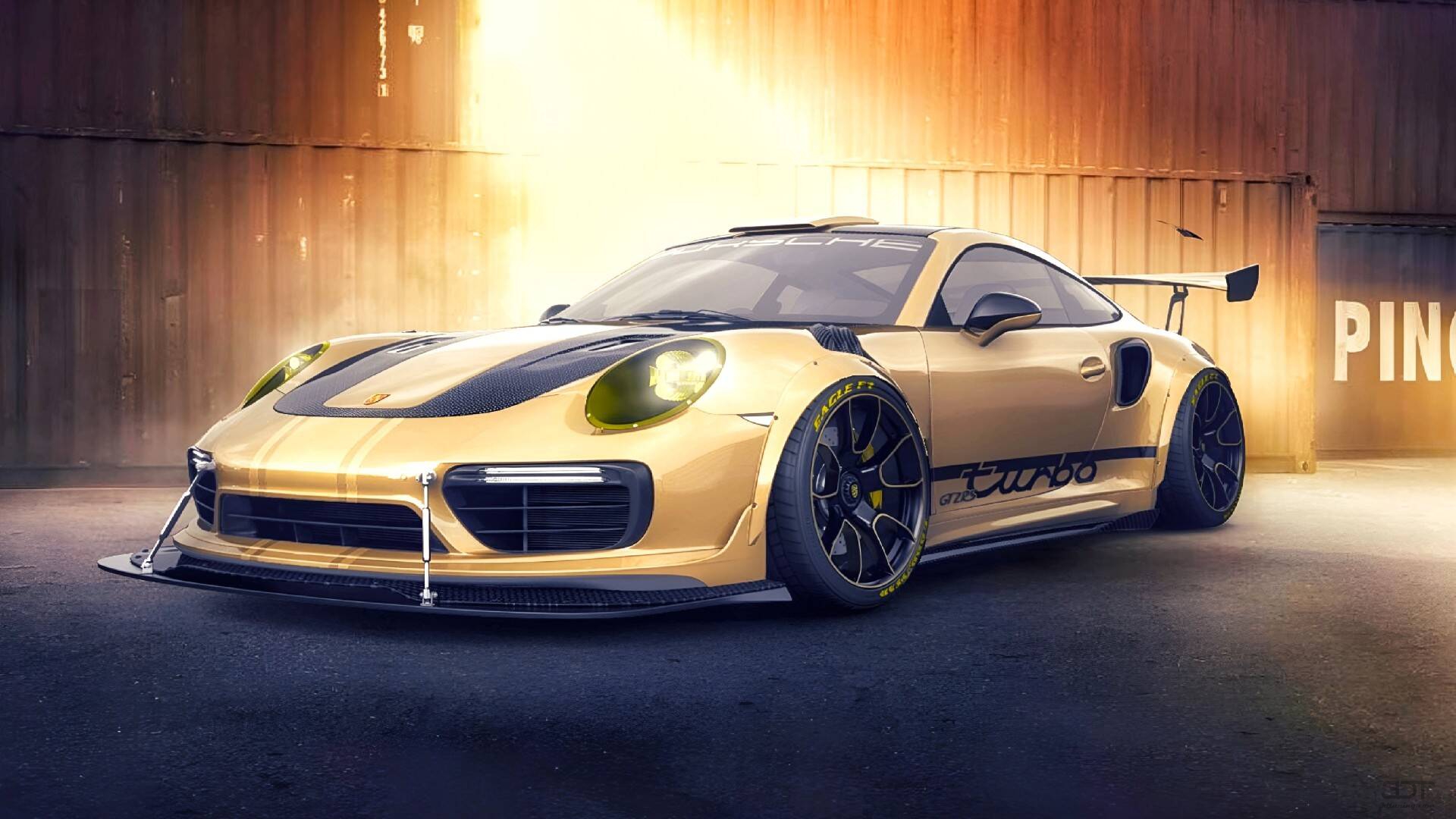 Porsche 911 Turbo S 2 Door Coupe 2014 tuning
