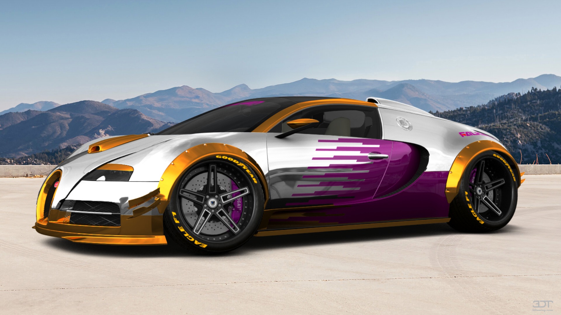 Tuning Bugatti Veyron 16.4 Grand Sport Vitesse 2 door targa top 2012