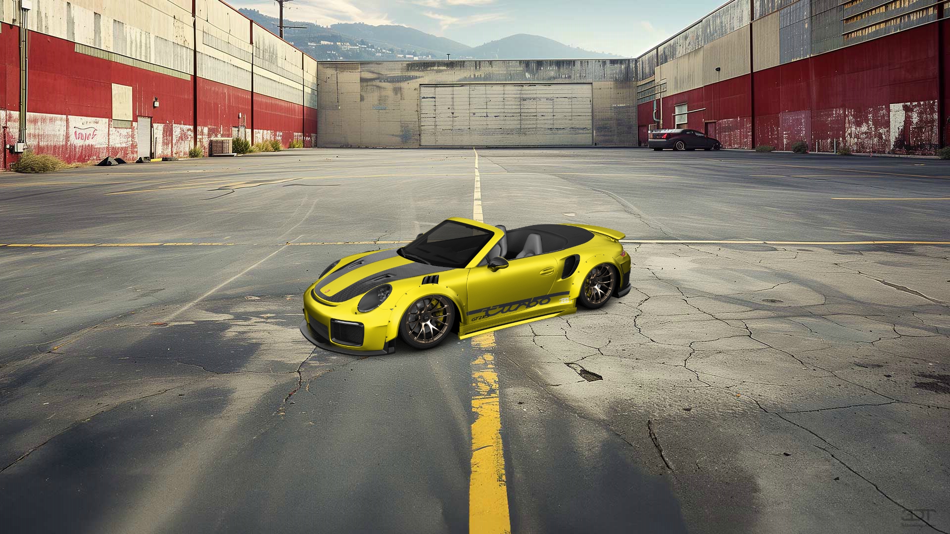 Porsche 911 Turbo S 2 Door Convertible 2014 tuning