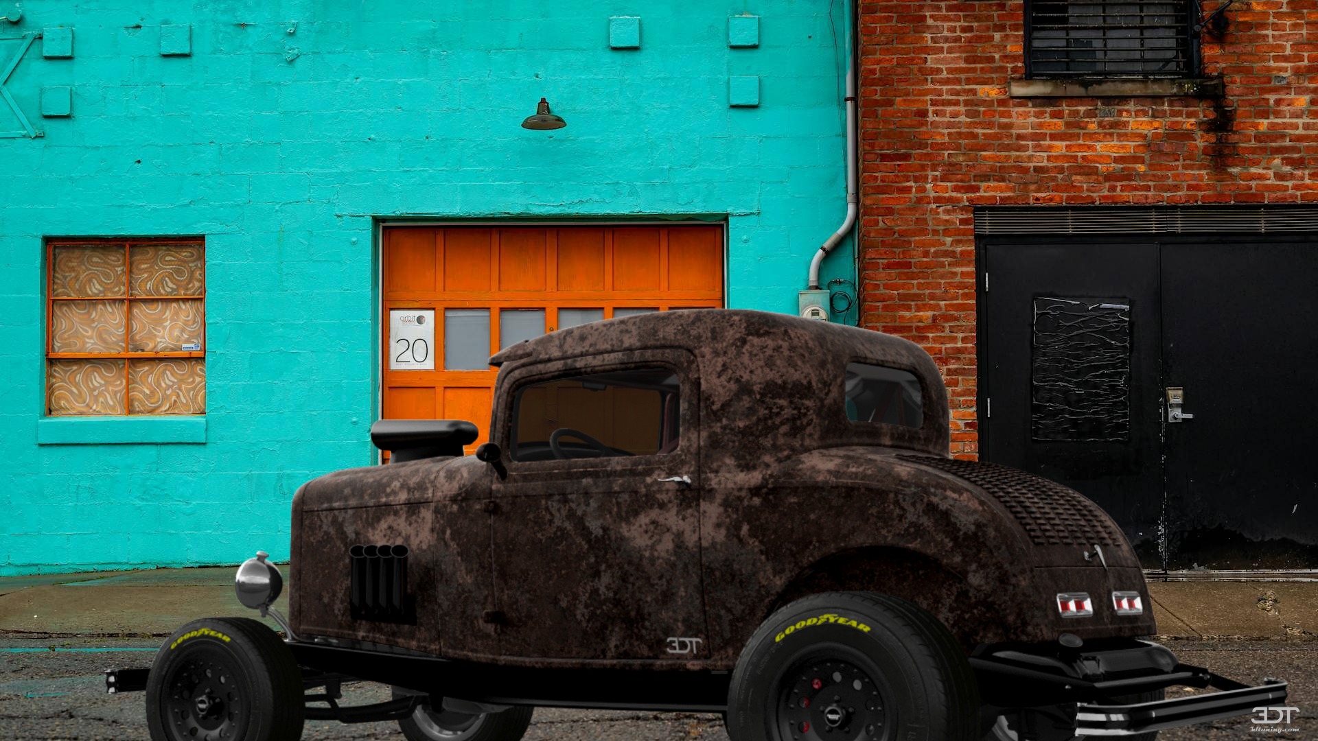 Tuning Ford Model B Deluxe 2 Door Coupe 1932