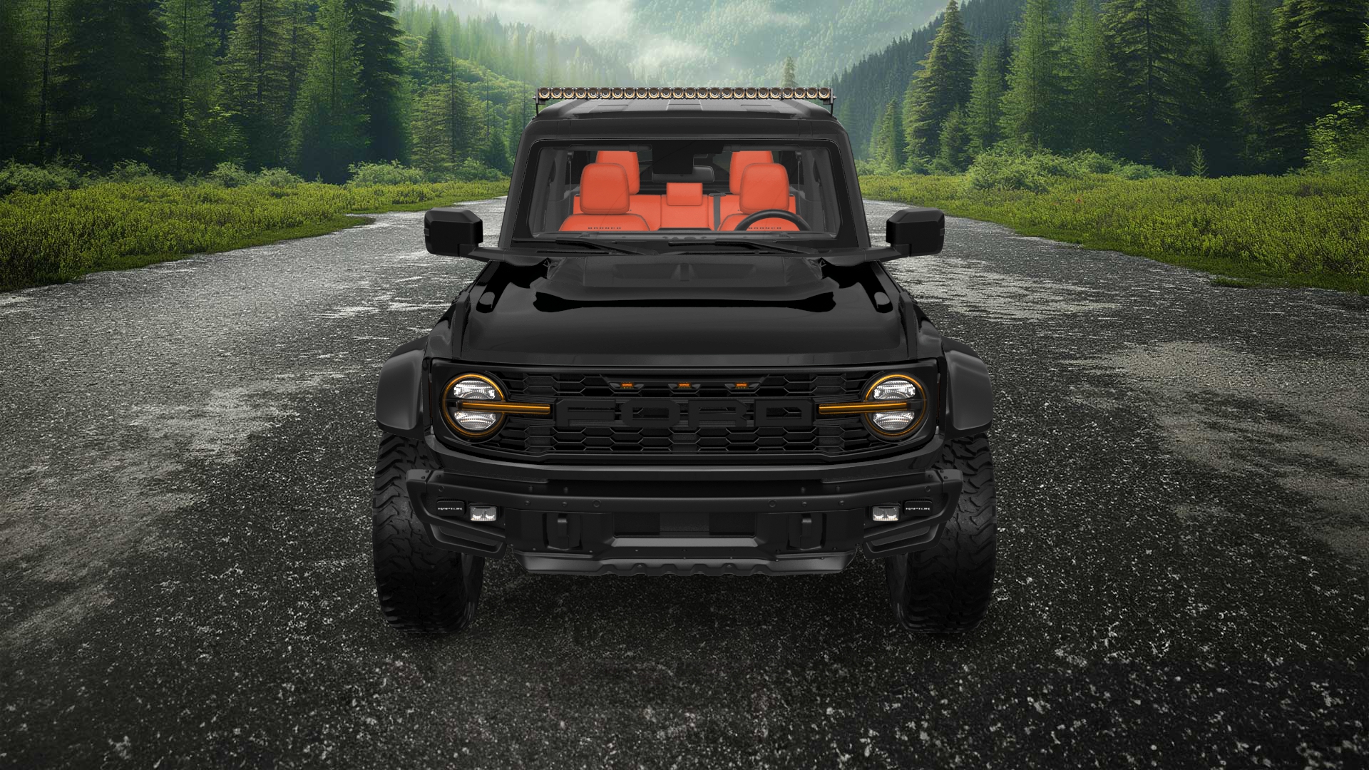 Ford Bronco Raptor 4 Door pickup truck 2022 tuning