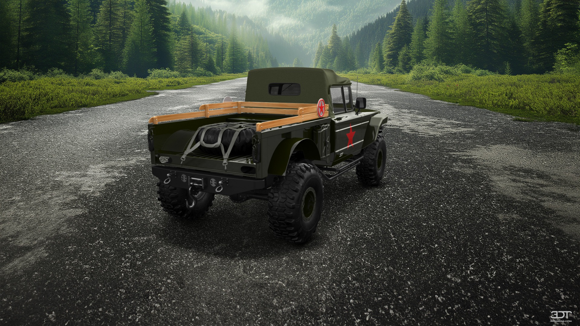 Jeep Kaiser M715 2 Door pickup truck 1968