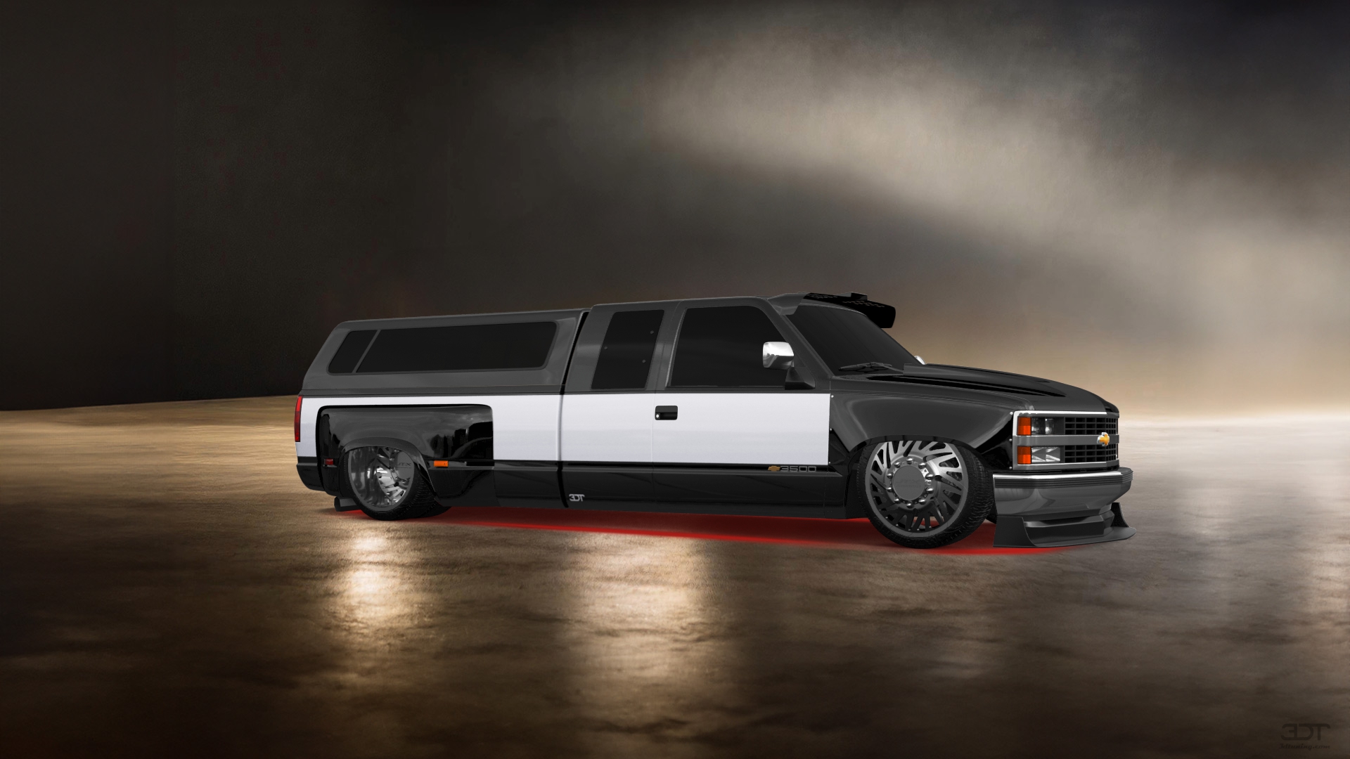 Chevrolet K3500 Extended Cab Pickup Truck 1988