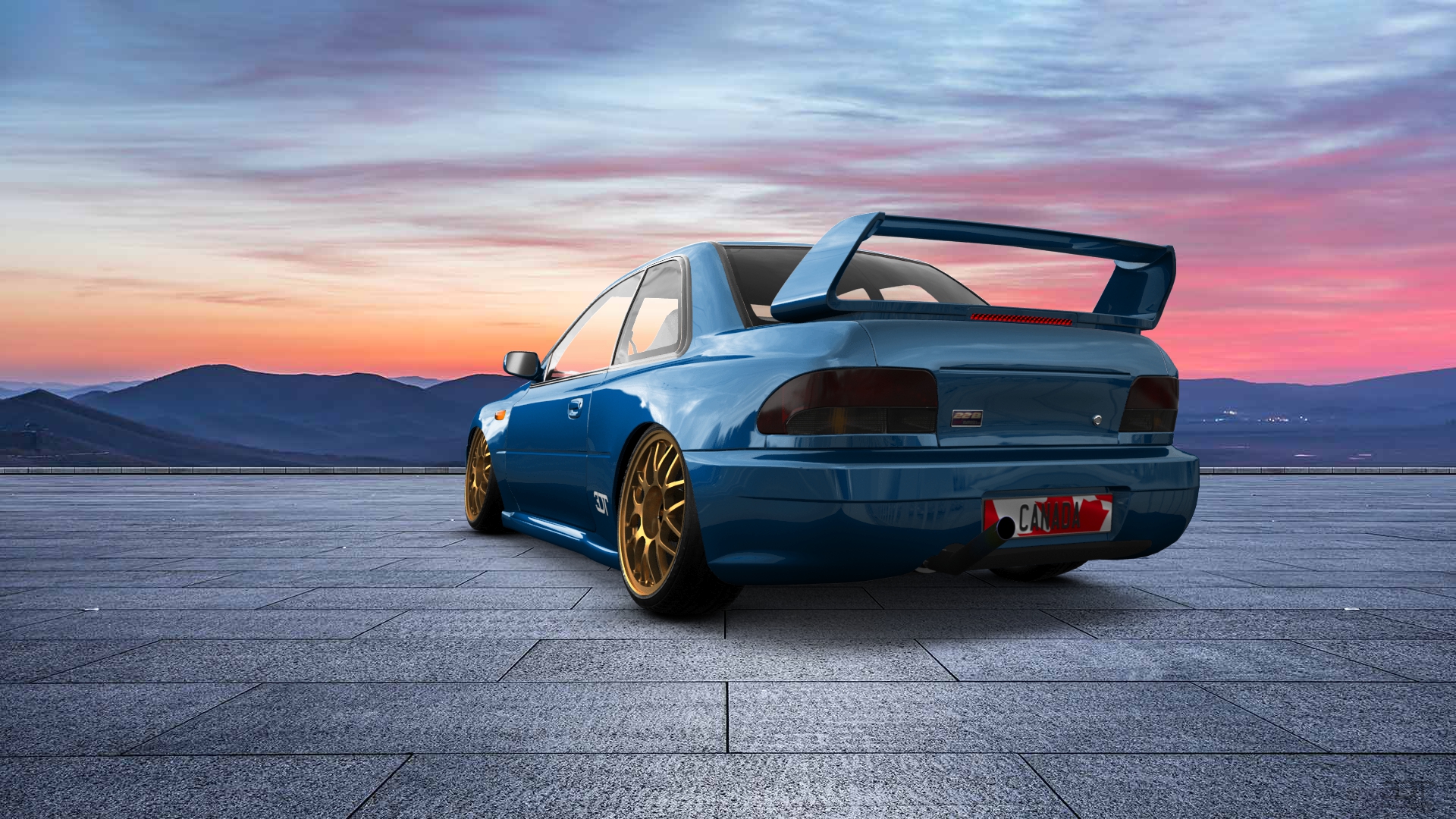 Subaru Impreza WRX STI 22B 2 Door Coupe 2000