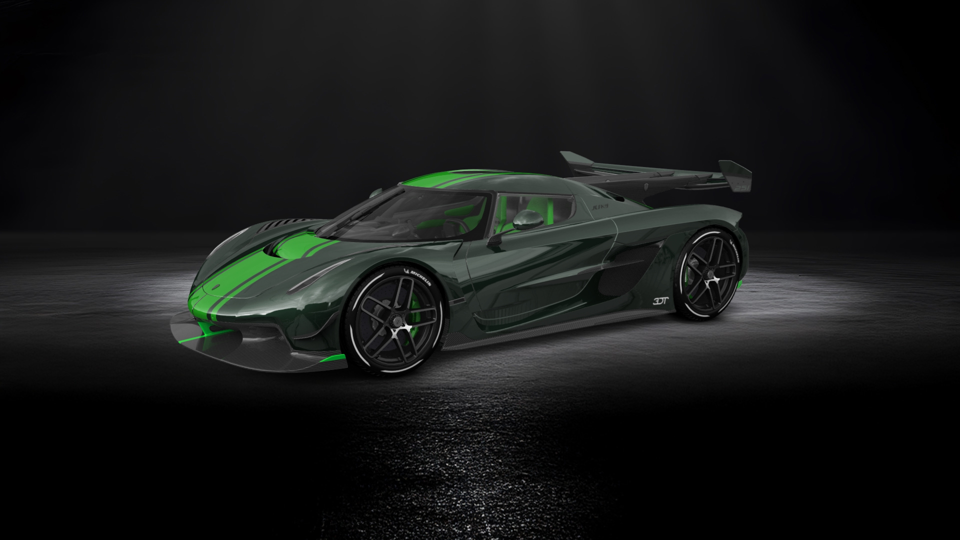 Koenigsegg Jesko 2 door targa top 2020