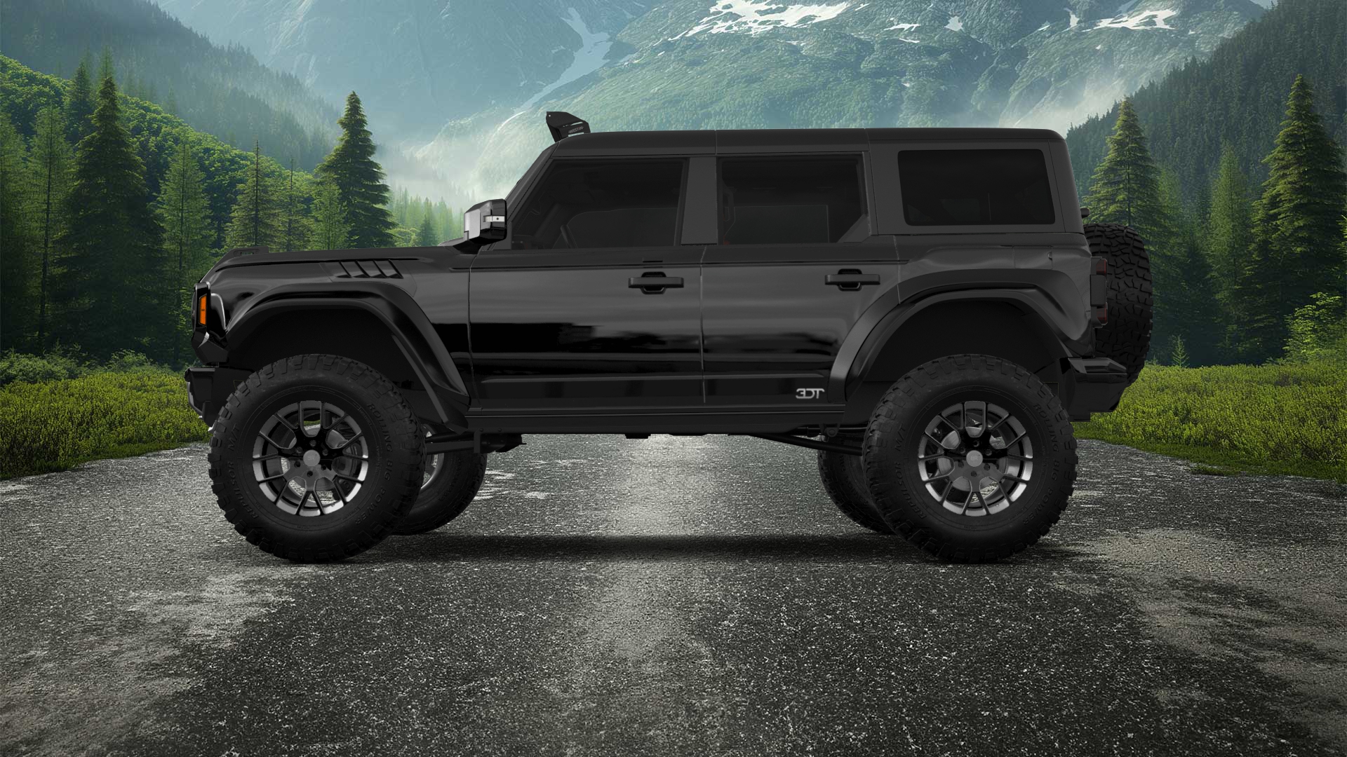 Ford Bronco Raptor 4 Door pickup truck 2022