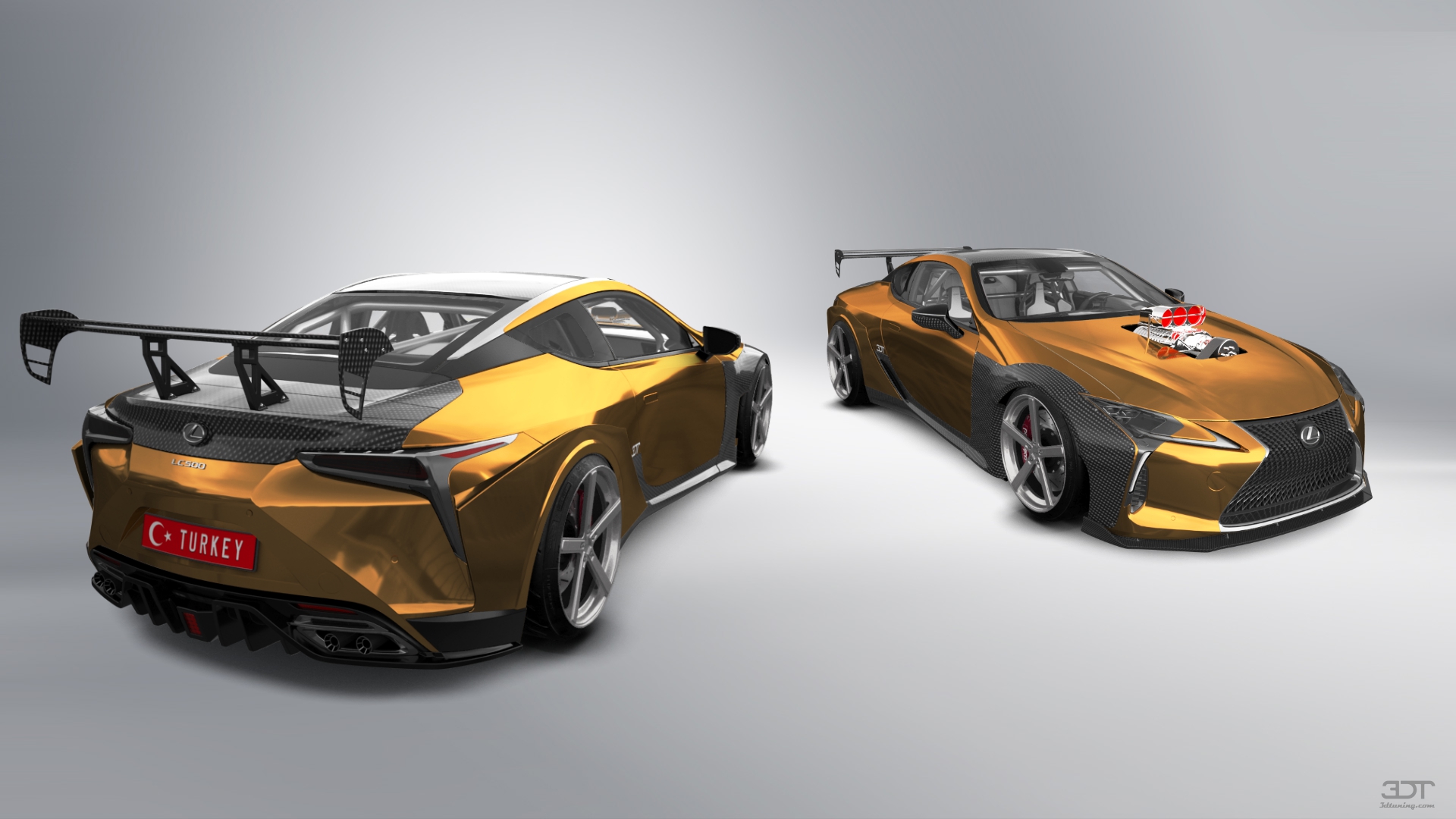 Lexus LC500 2 door fastback coupe 2017 tuning