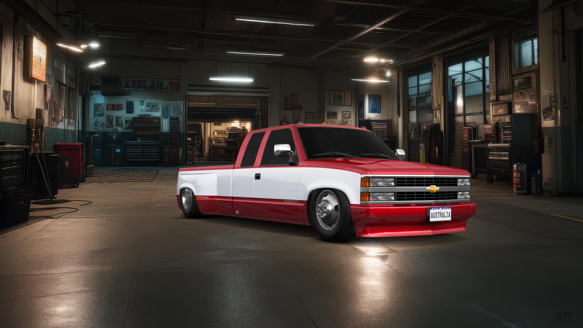 Chevrolet K3500 Extended Cab Pickup Truck 1988 tuning