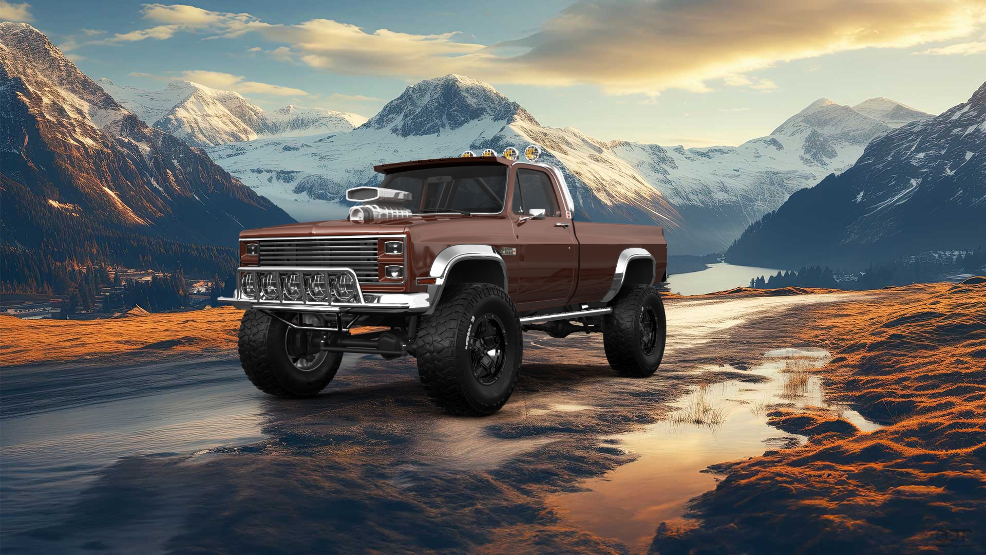 GMC Sierra 1500 2 Door pickup truck 1985 tuning