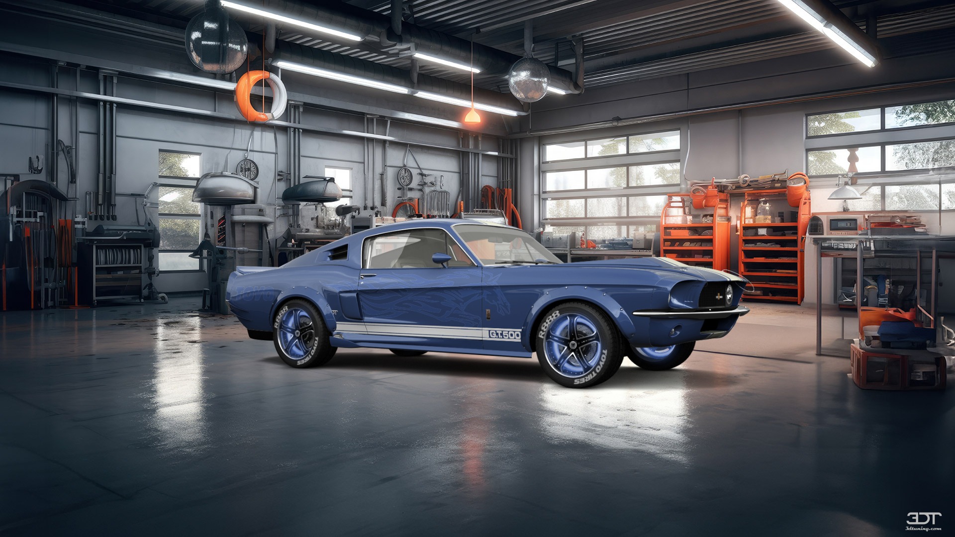 Mustang GT500 2 Door Coupe 1968