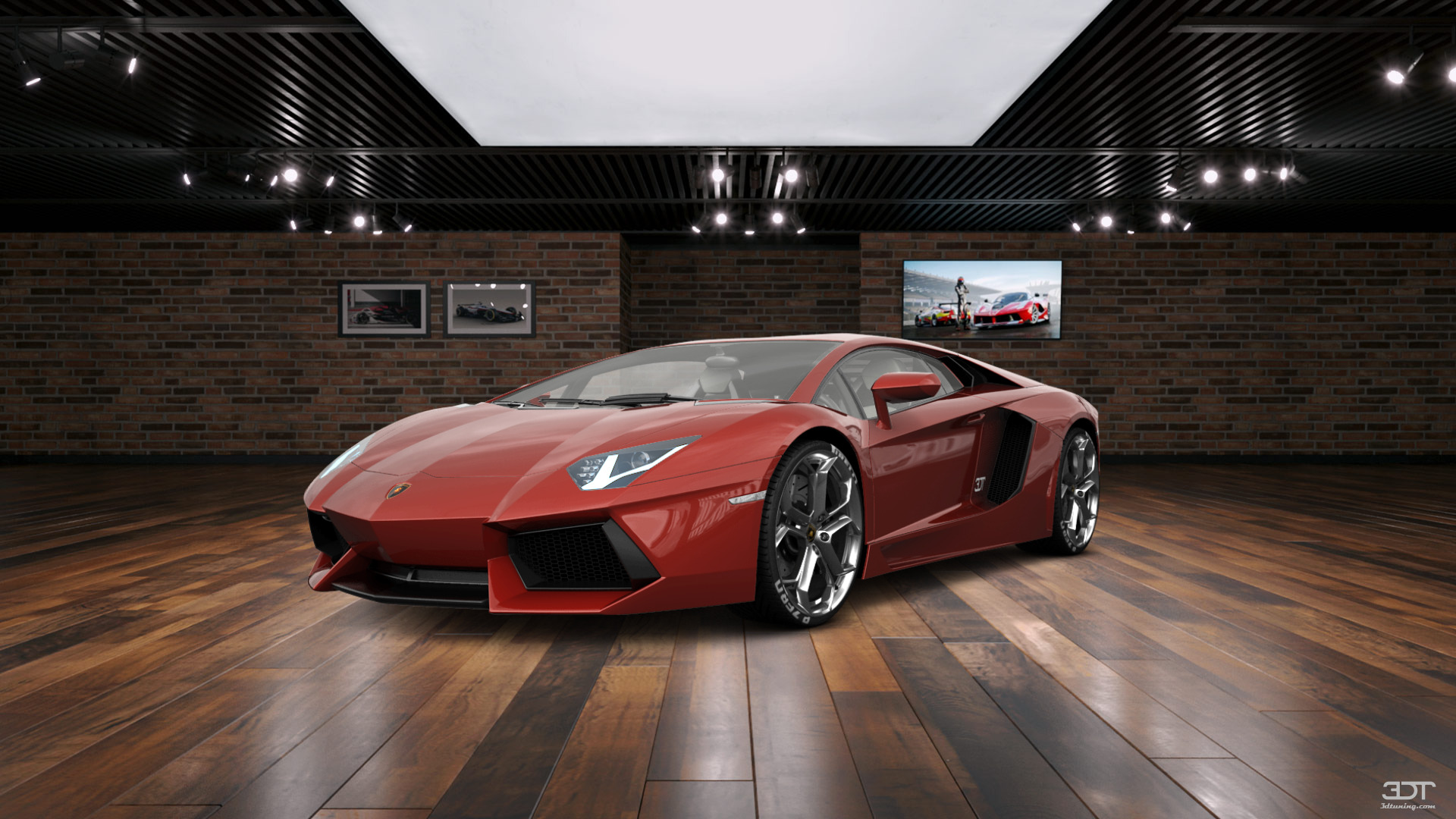 Lamborghini Aventador 2 Door Coupe 2012 tuning